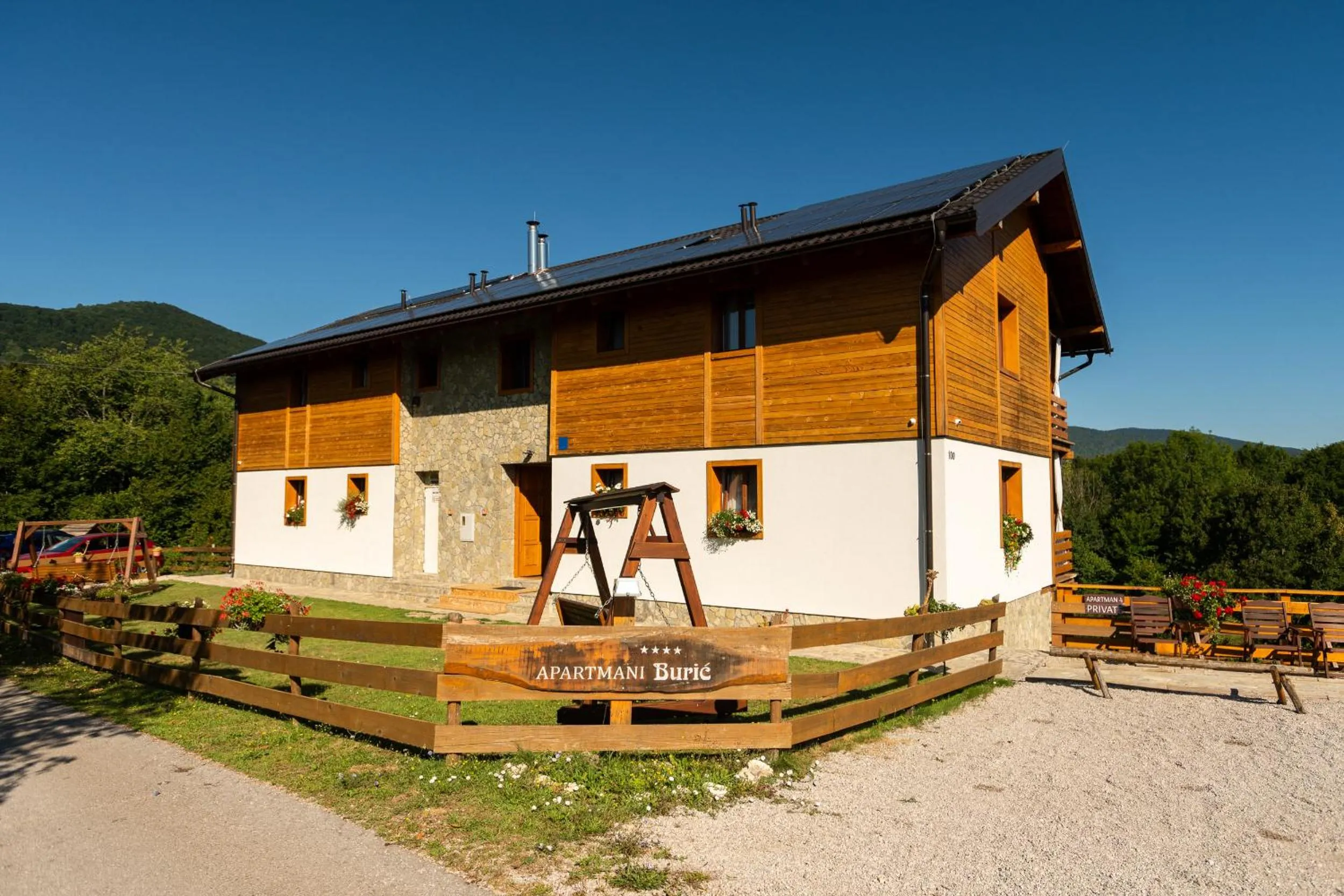 Property building in B&B Apartments Burić Plitvice Lakes