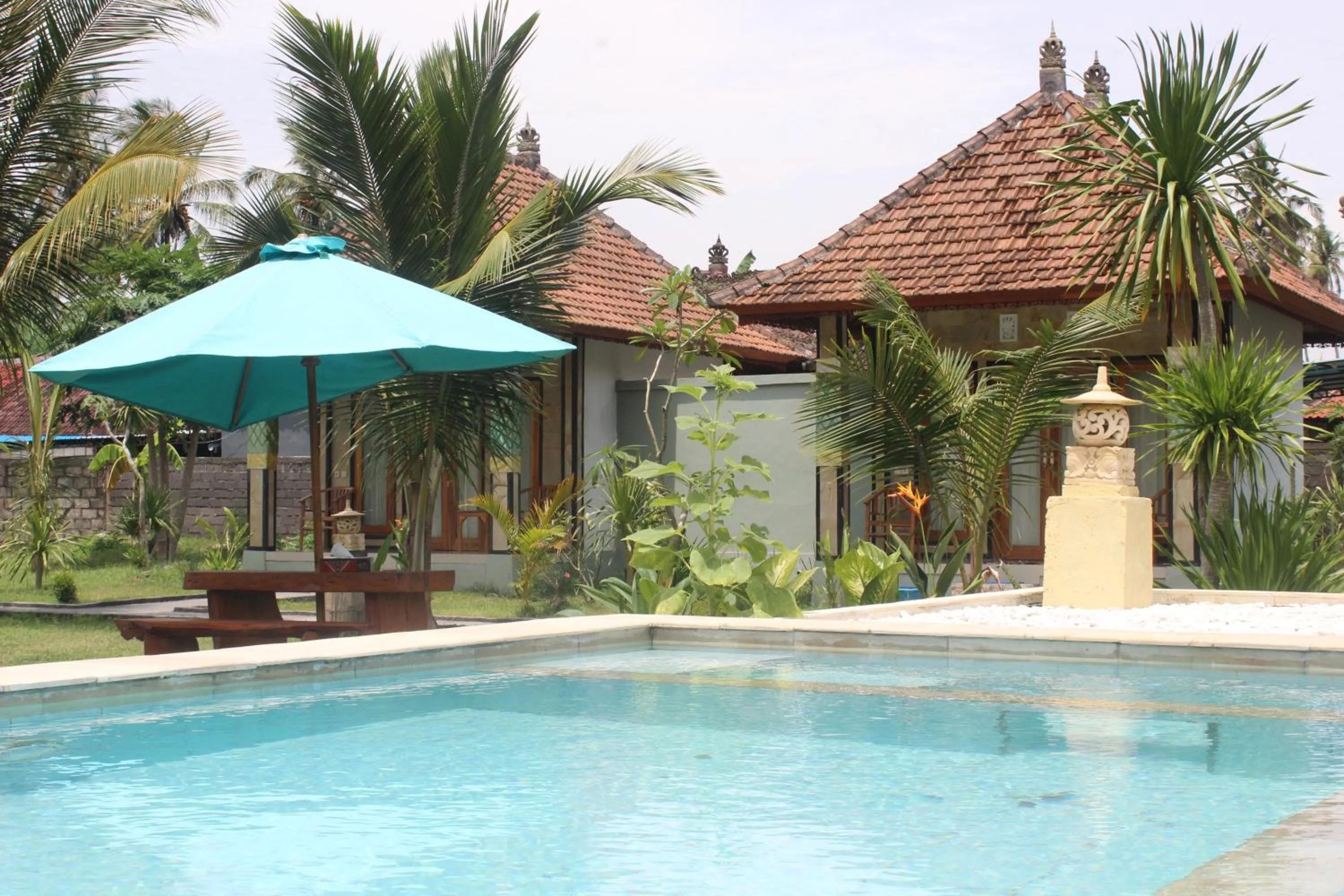 Pool view in Wani Bali Resort