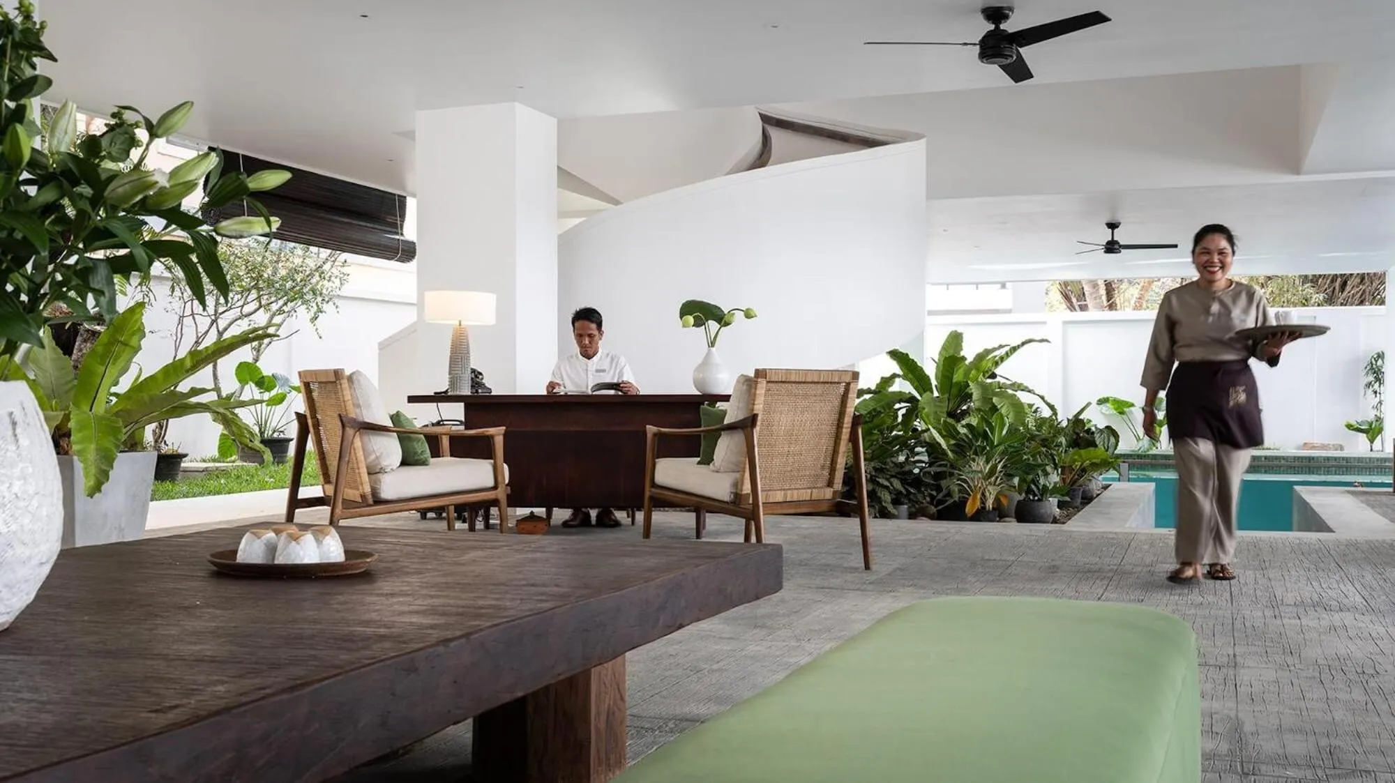 Lobby or reception in Anjali by Syphon