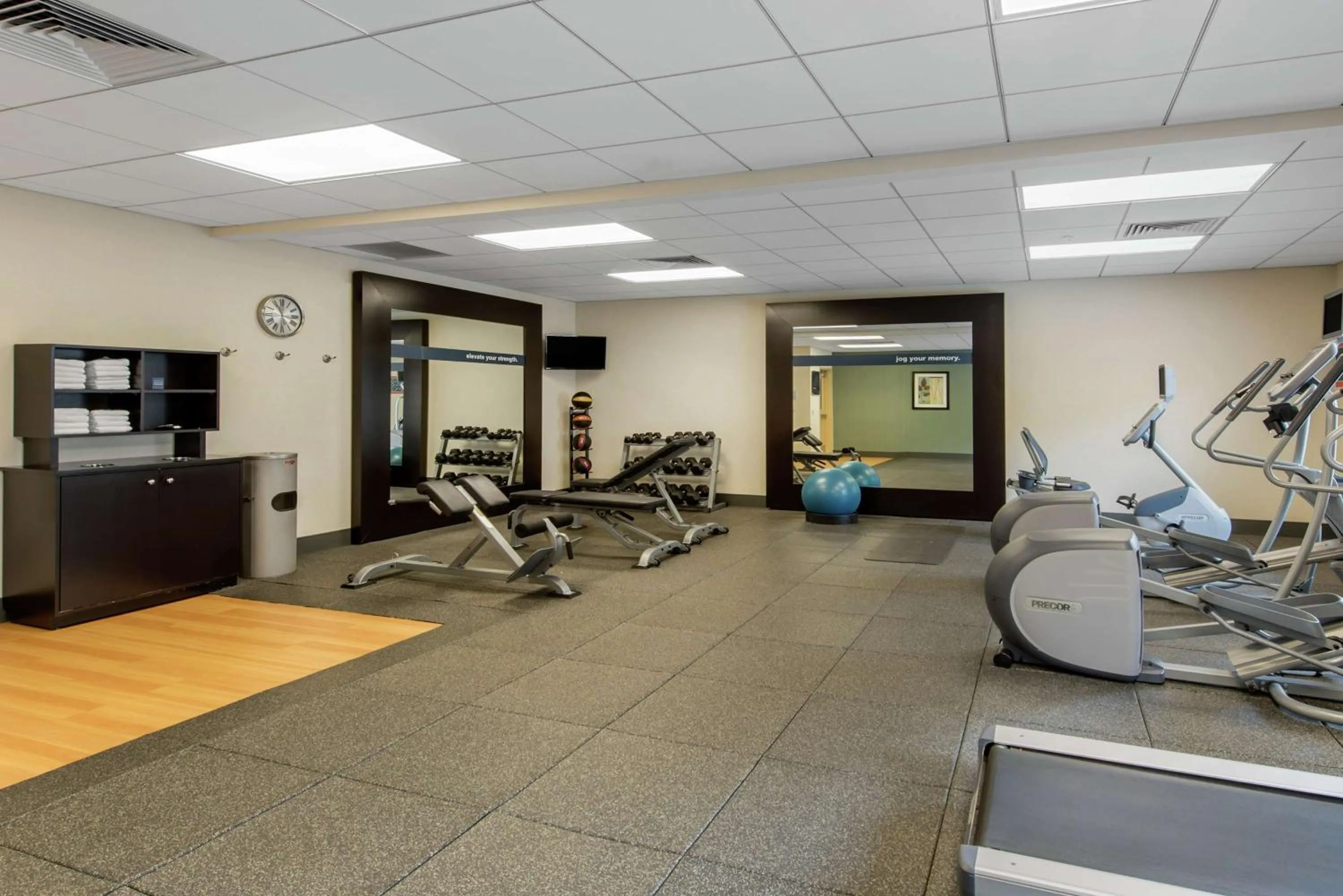 Fitness centre/facilities in Hampton Inn & Suites Arcata