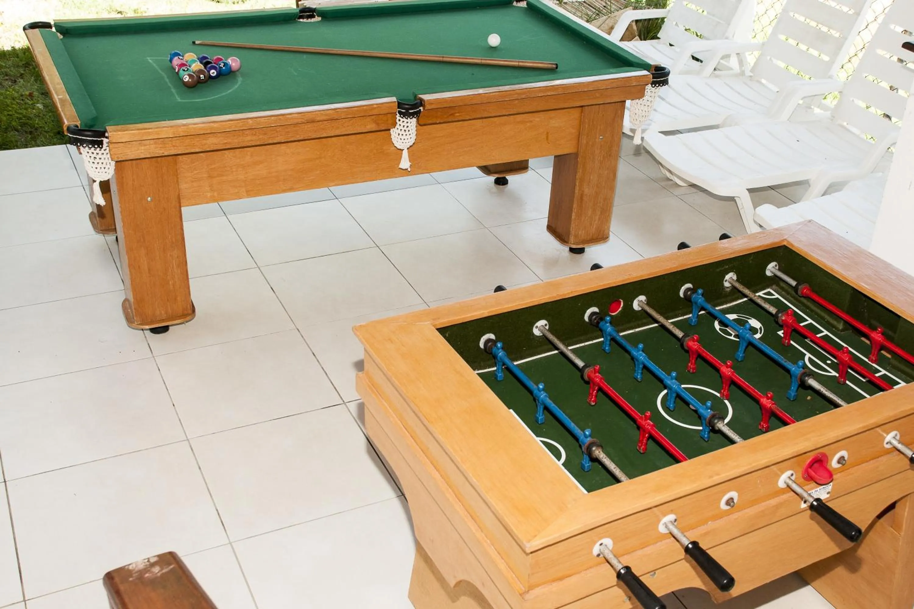 Game Room in Brisamar Hotel Pousada