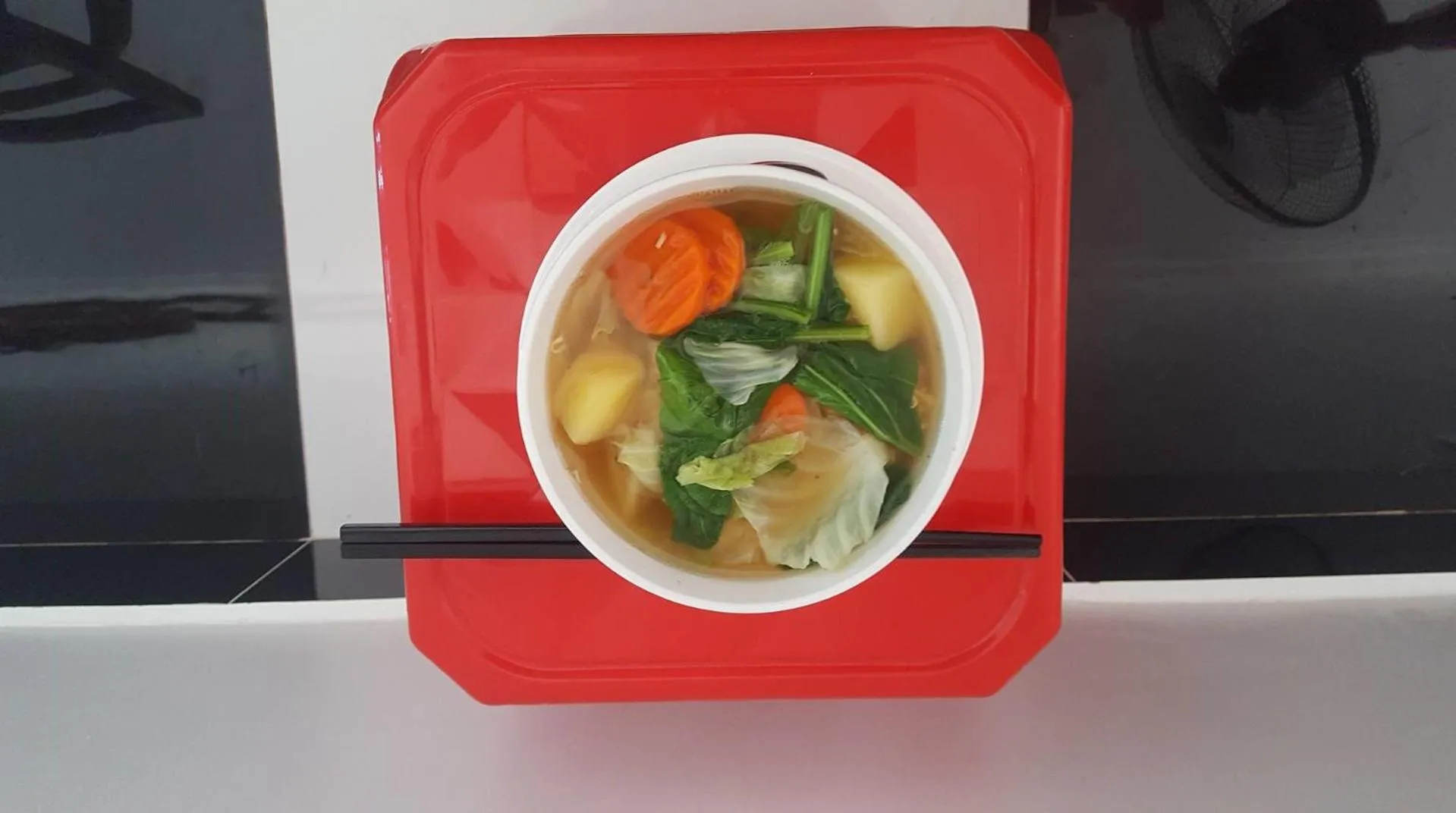 American breakfast in Bou Savy Villa