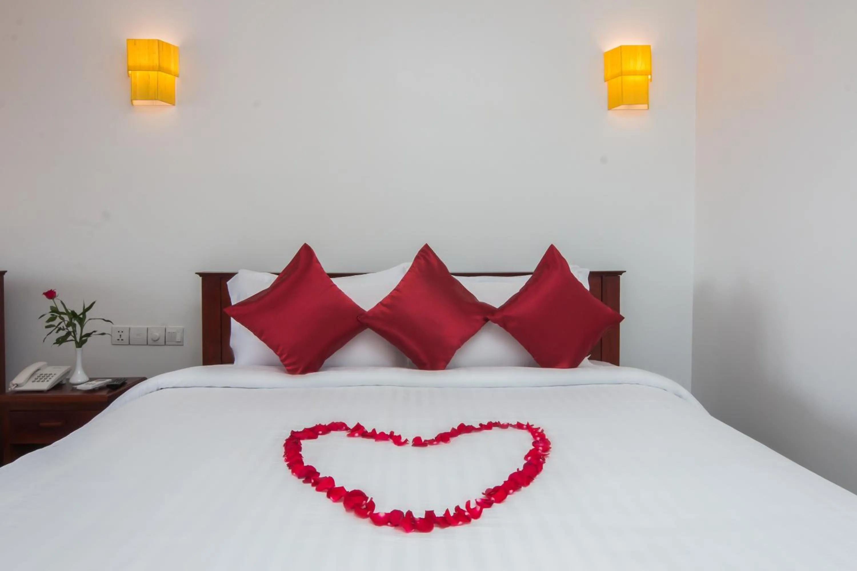 Bedroom, Bed in Bou Savy Villa