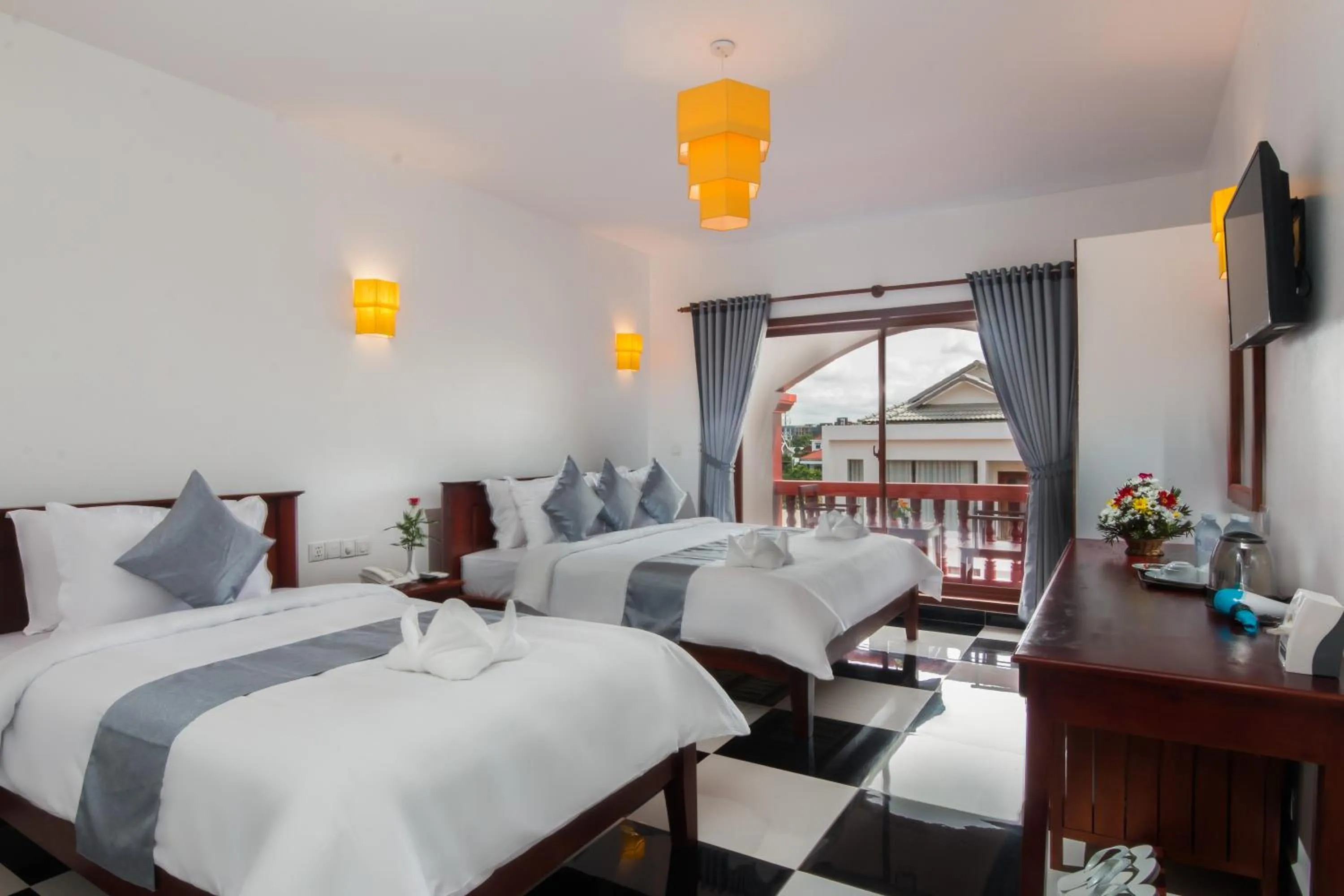 Photo of the whole room, Bed in Bou Savy Villa