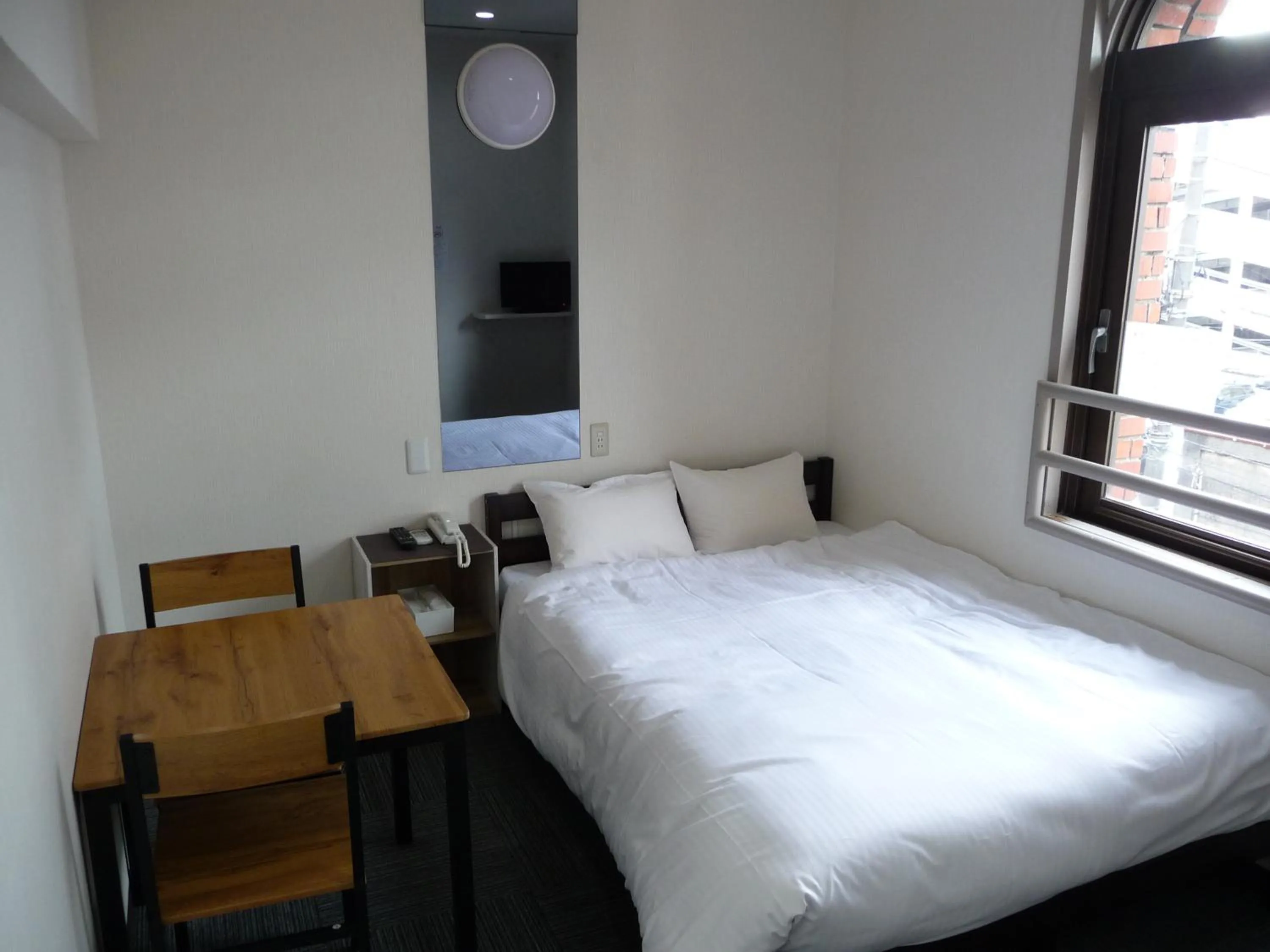 Photo of the whole room, Bed in Kurashiki Global Hotel
