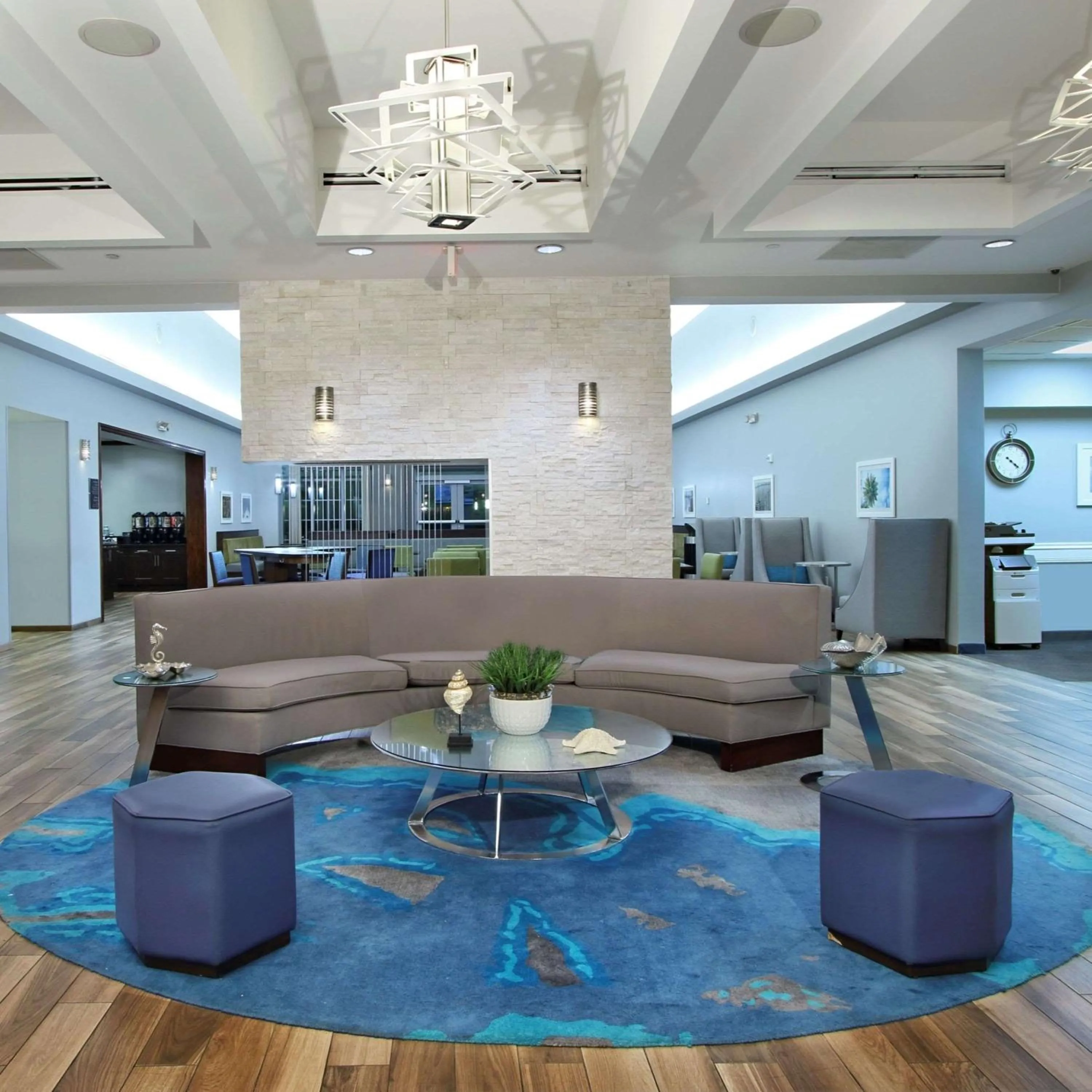 Lobby or reception in Homewood Suites by Hilton Fort Lauderdale Airport-Cruise Port