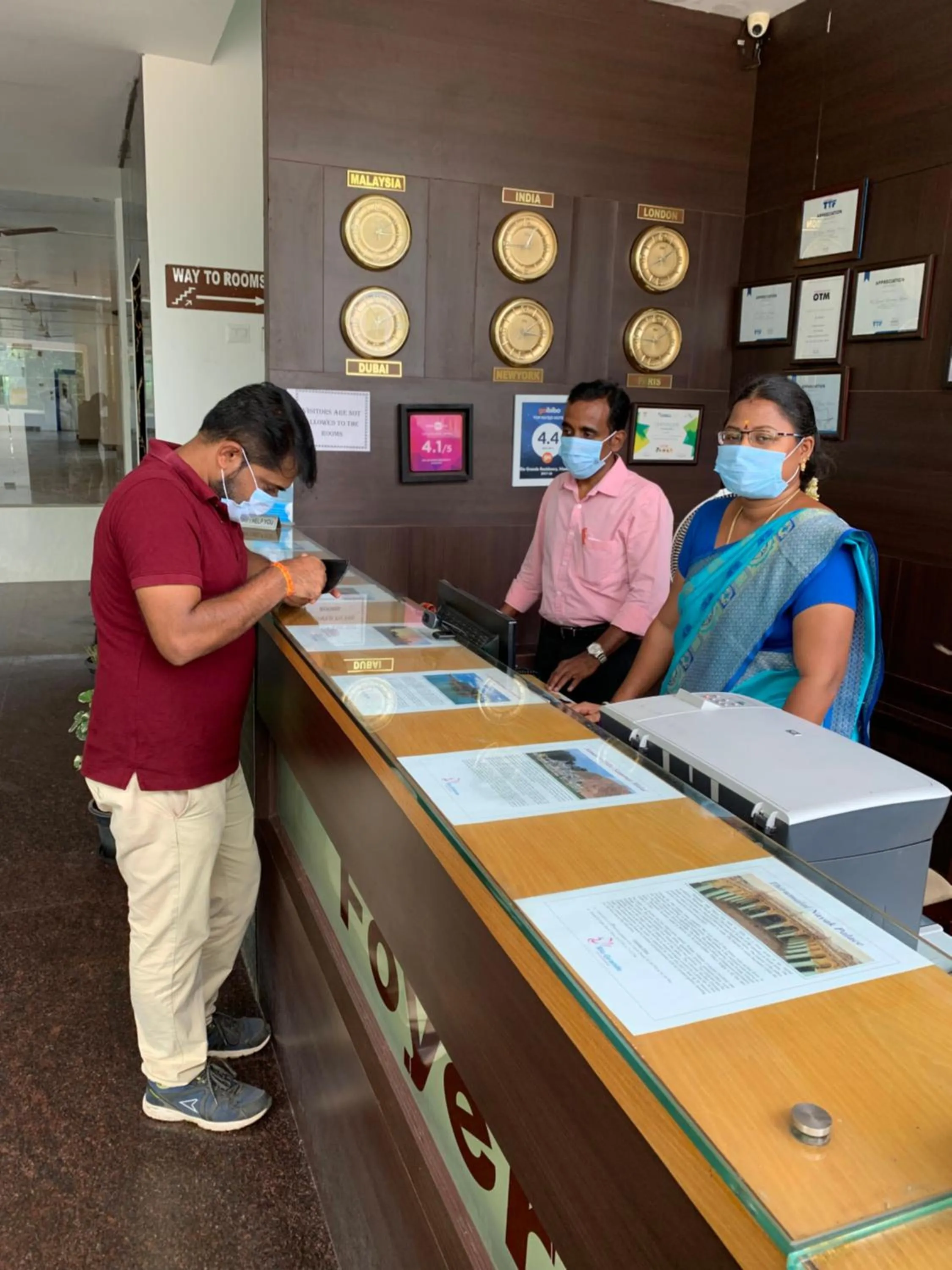 Lobby or reception in Rio Grande Residency