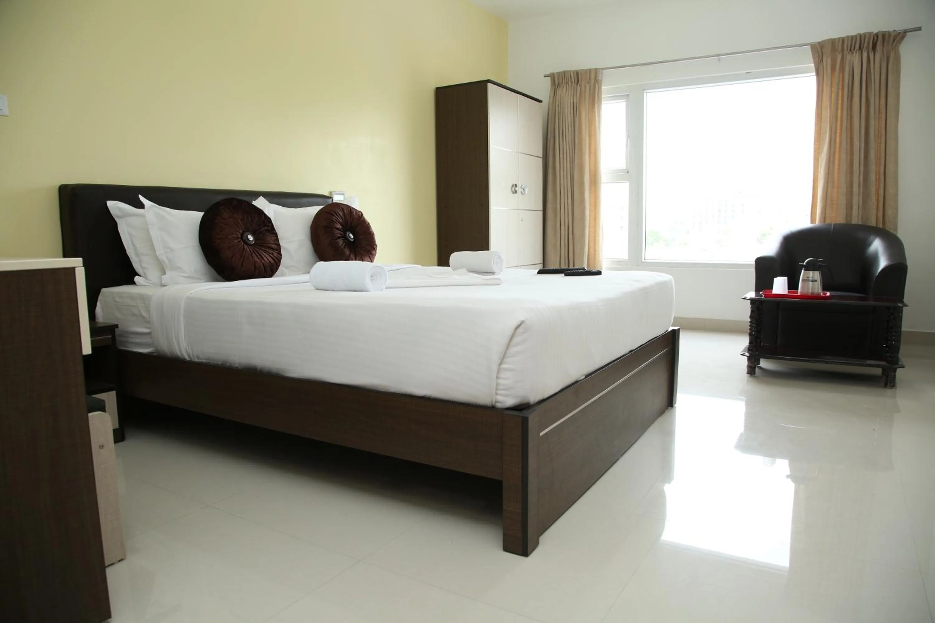 Bedroom, Bed in Rio Grande Residency