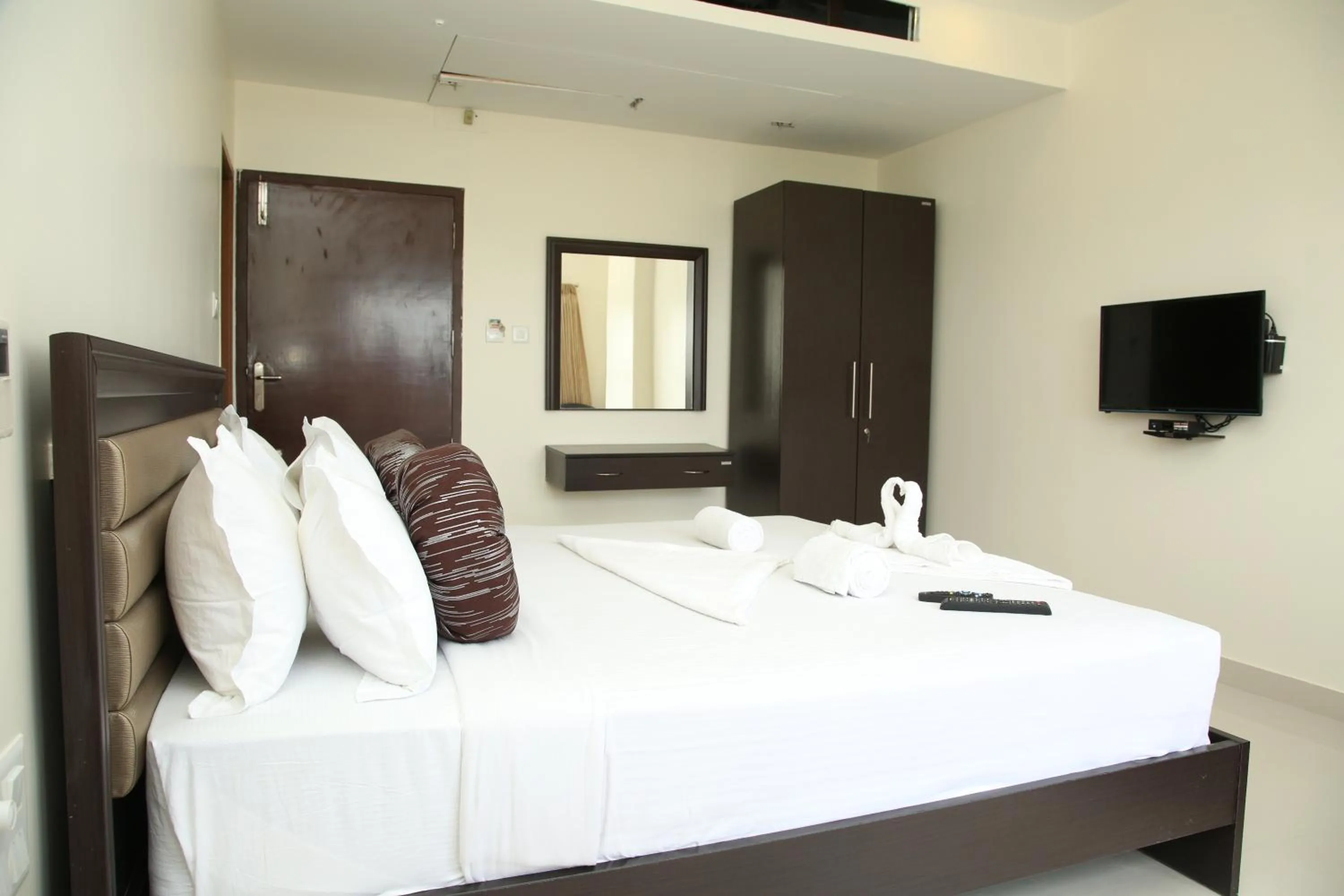 Bed in Rio Grande Residency