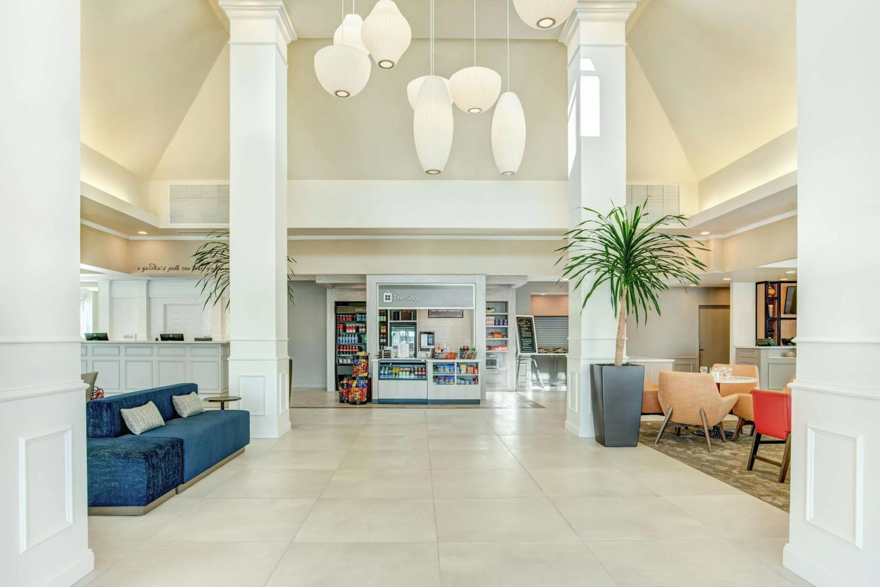 Lobby or reception in Hilton Garden Inn Lakewood