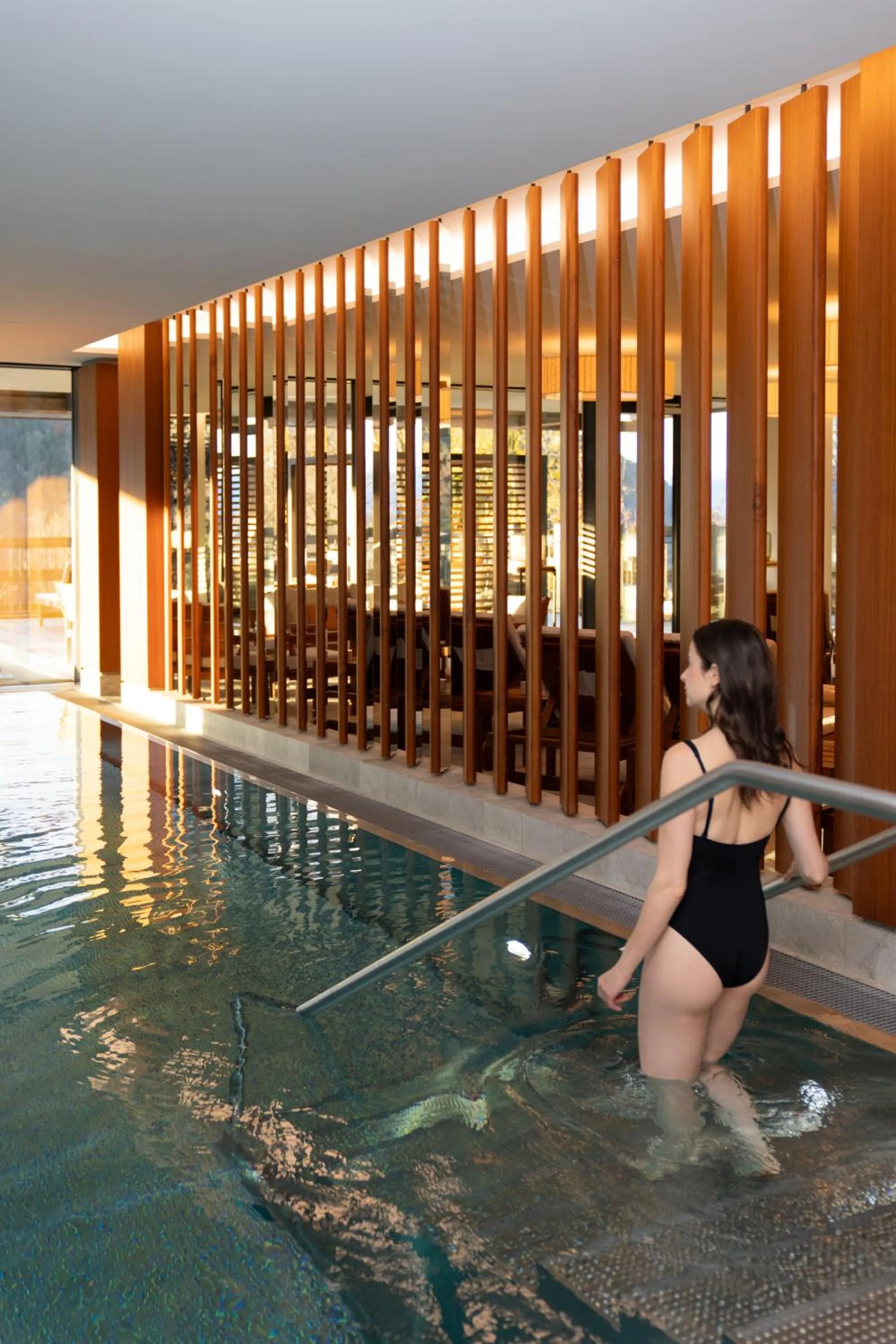 Spa and wellness centre/facilities in Waldhotel by Bürgenstock