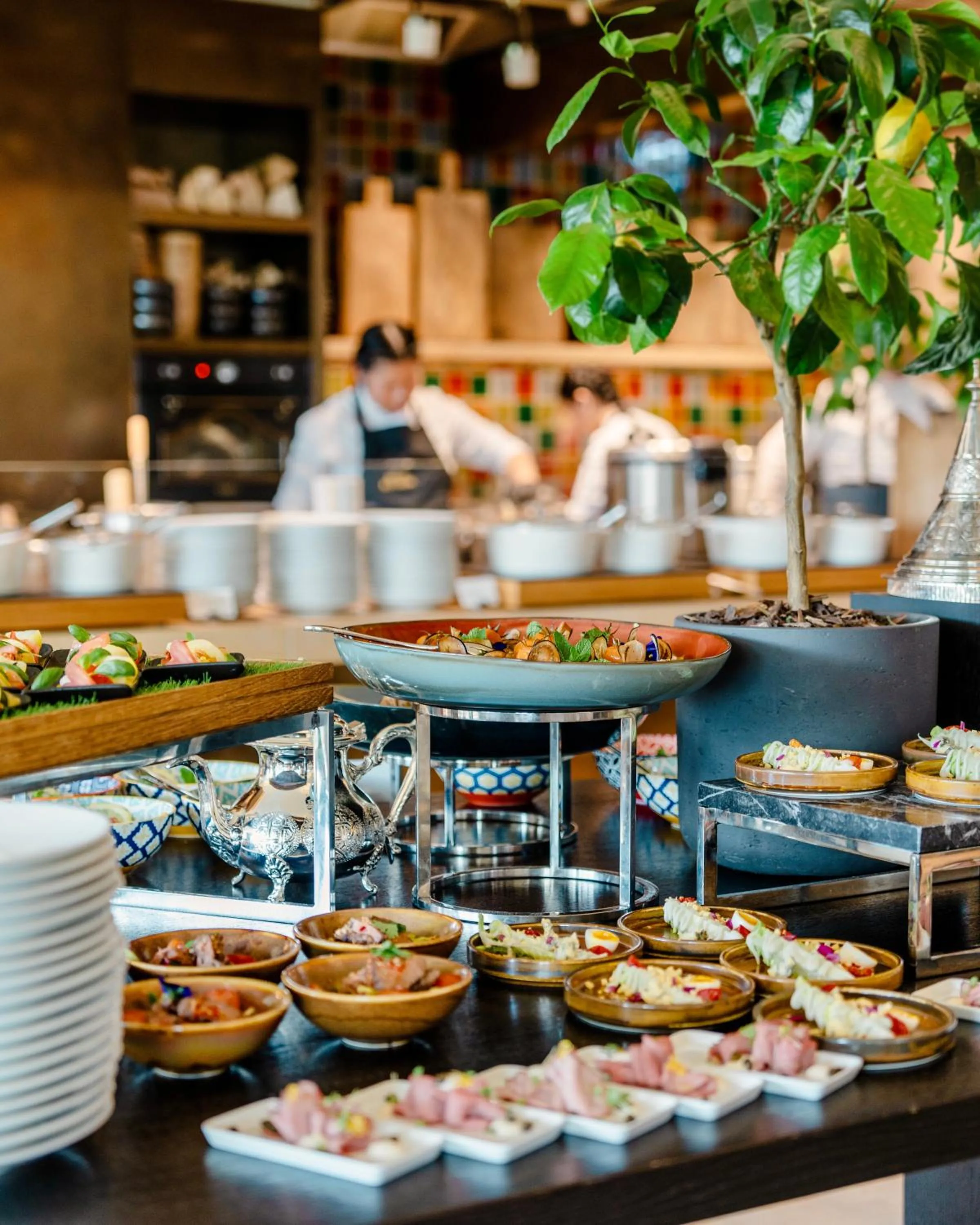 Restaurant/places to eat in Waldhotel by Bürgenstock