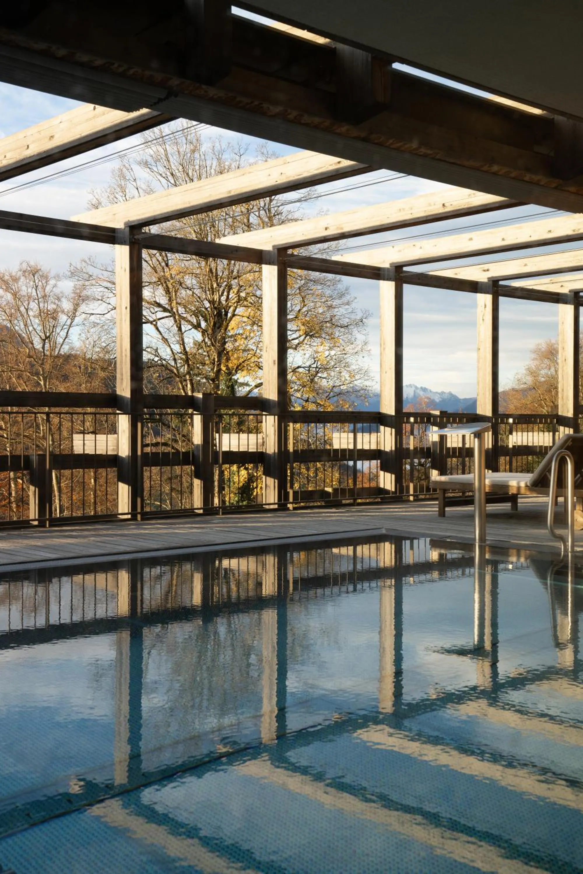 Balcony/Terrace in Waldhotel by Bürgenstock