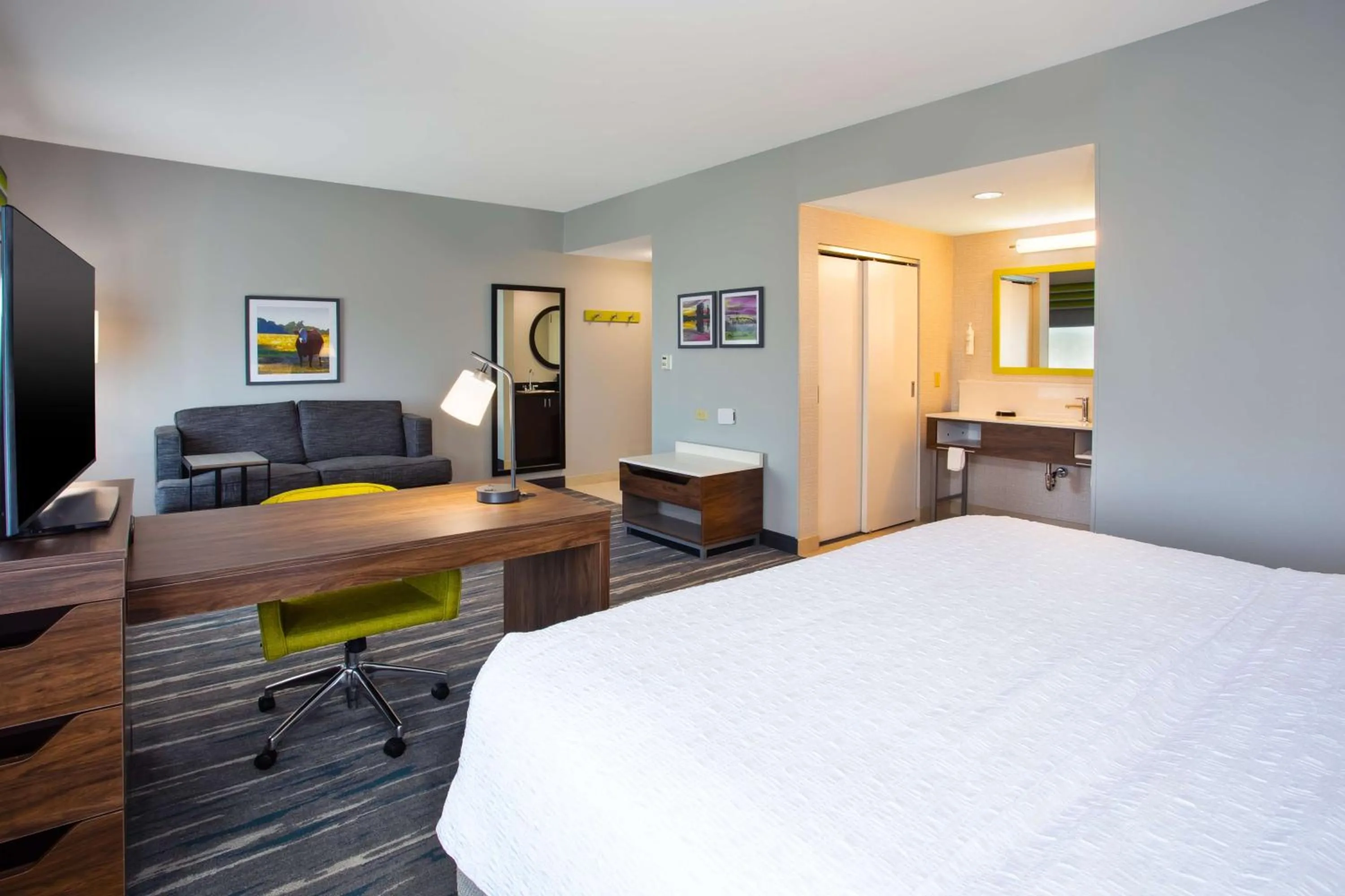 Bedroom, Bed in Hampton Inn & Suites Athens/Interstate 65