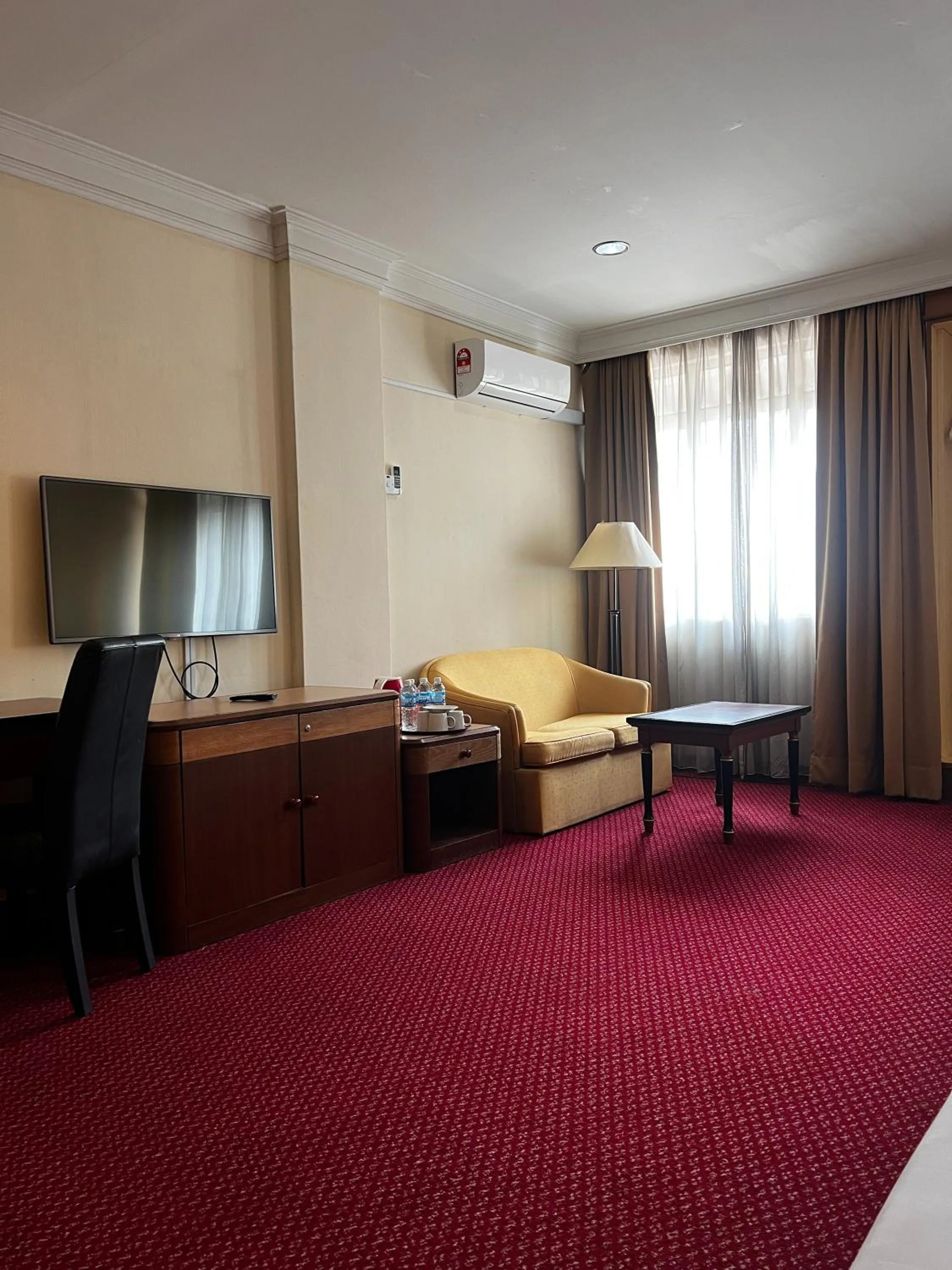 Seating area in Grand Pacific Hotel PWTC