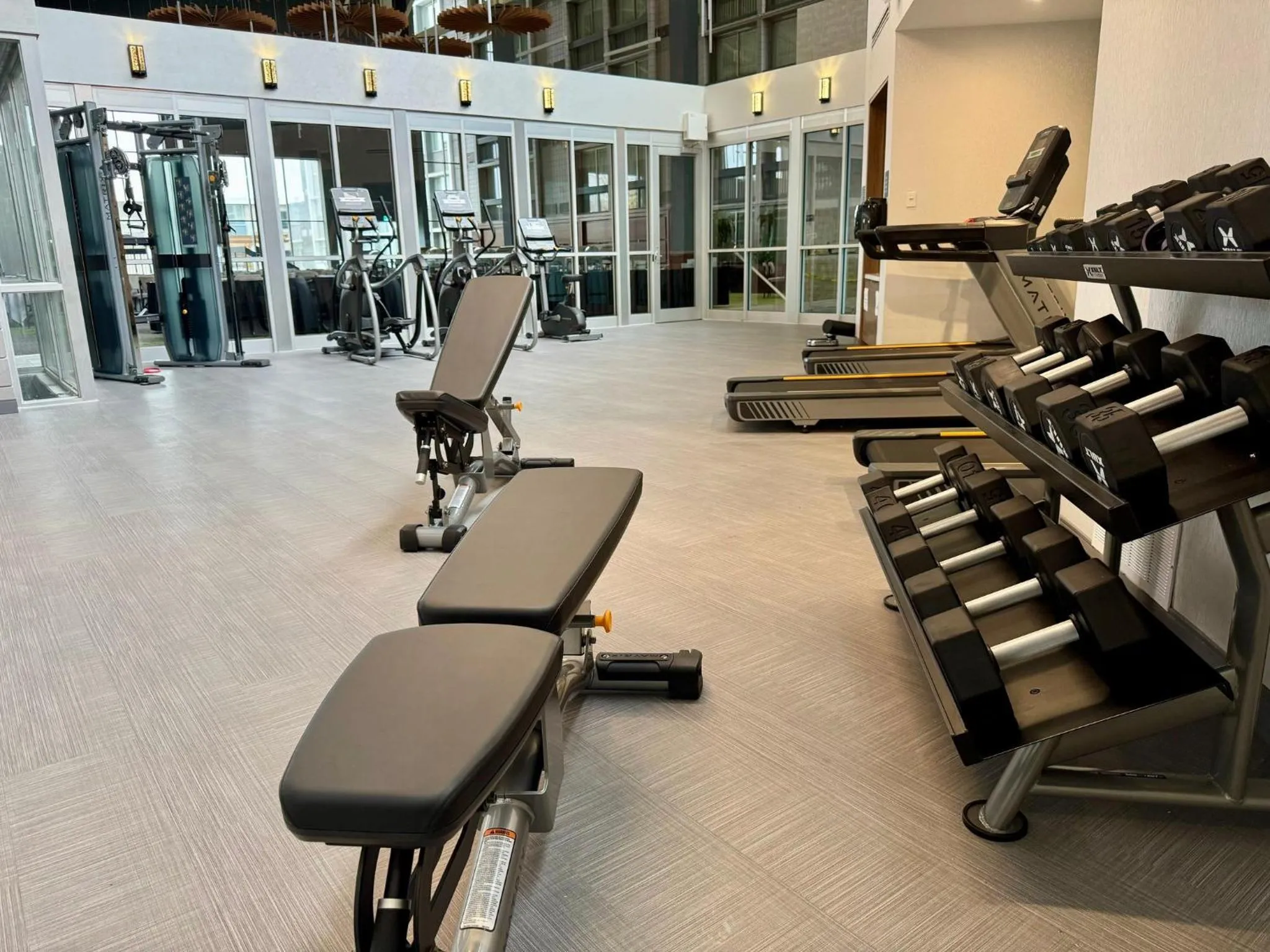 Fitness centre/facilities in Holiday Inn Burlington Conference Centre by IHG