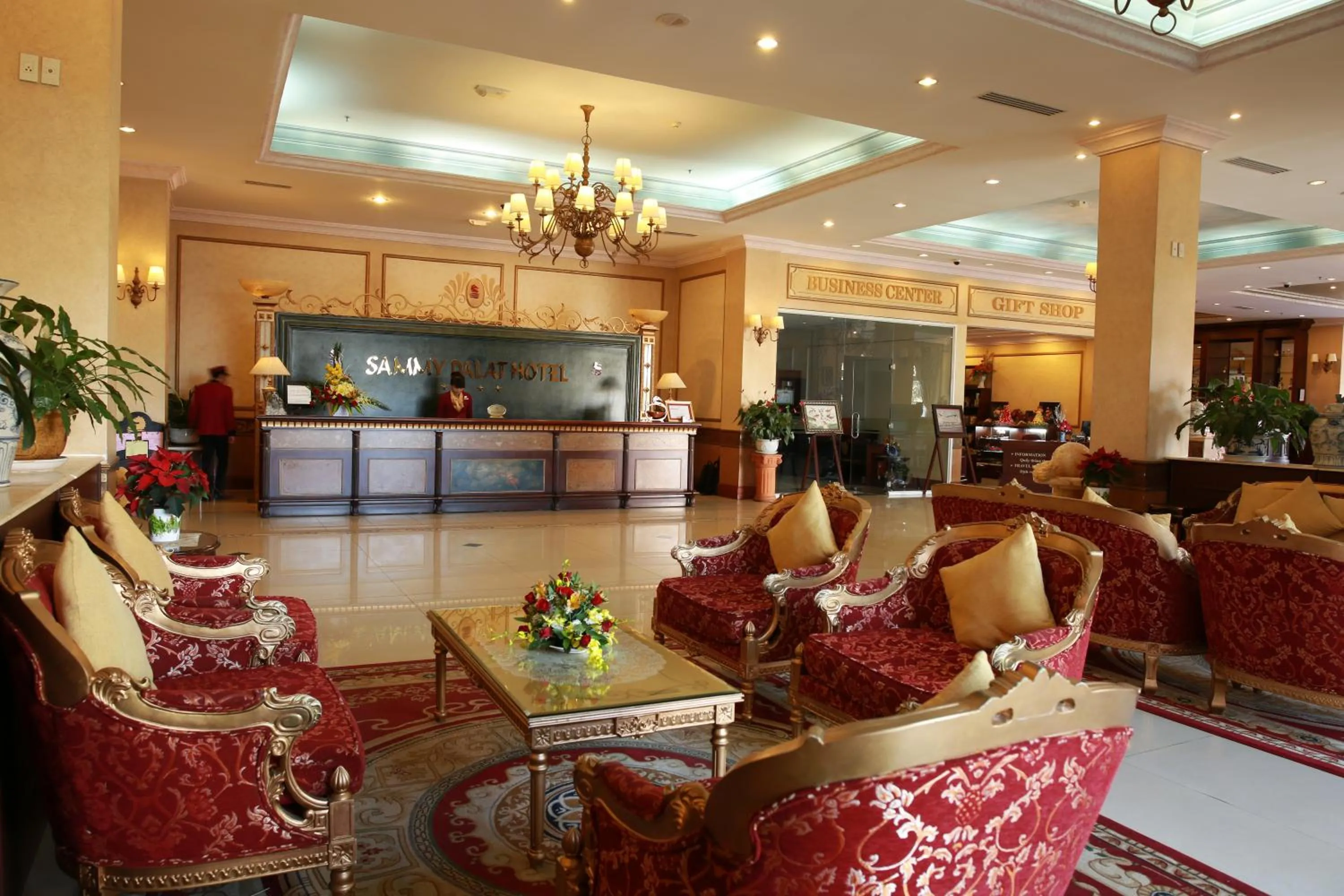 Lobby or reception in Sammy Dalat Hotel