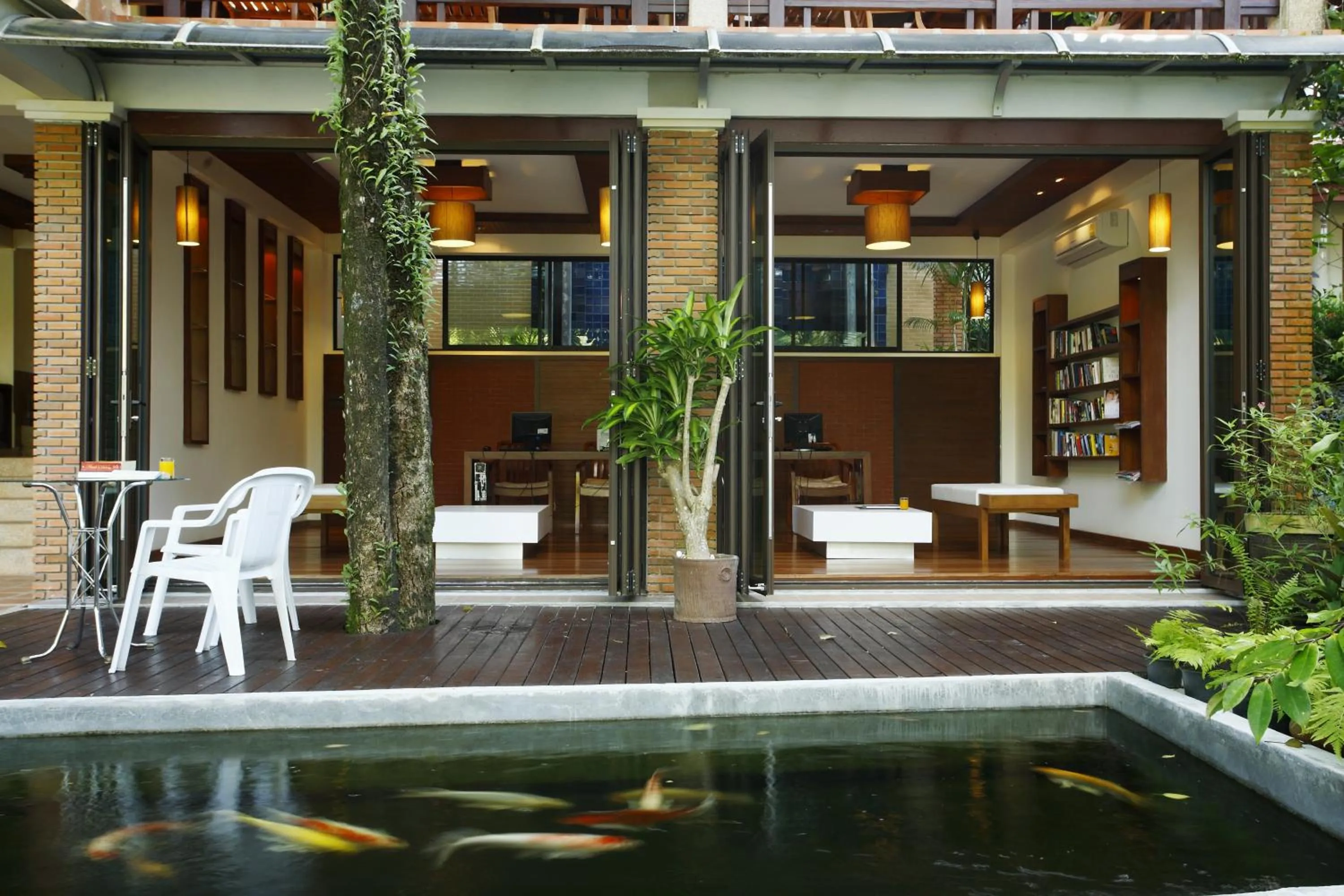 Library in Khaolak Bayfront Resort