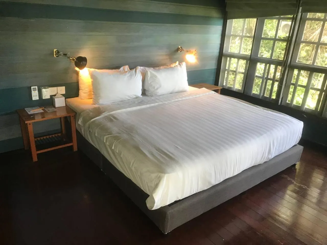 Bed in Permai Rainforest Resort