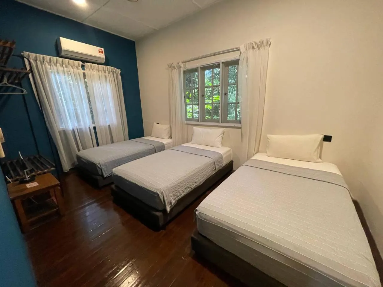 Bed in Permai Rainforest Resort