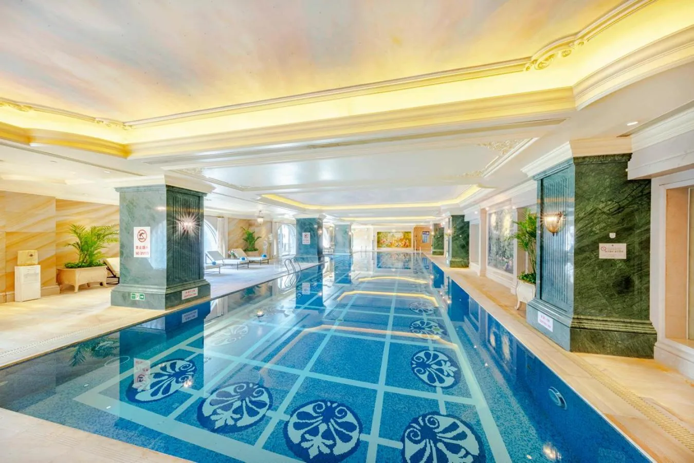 Pool view in Legendale Hotel Beijing