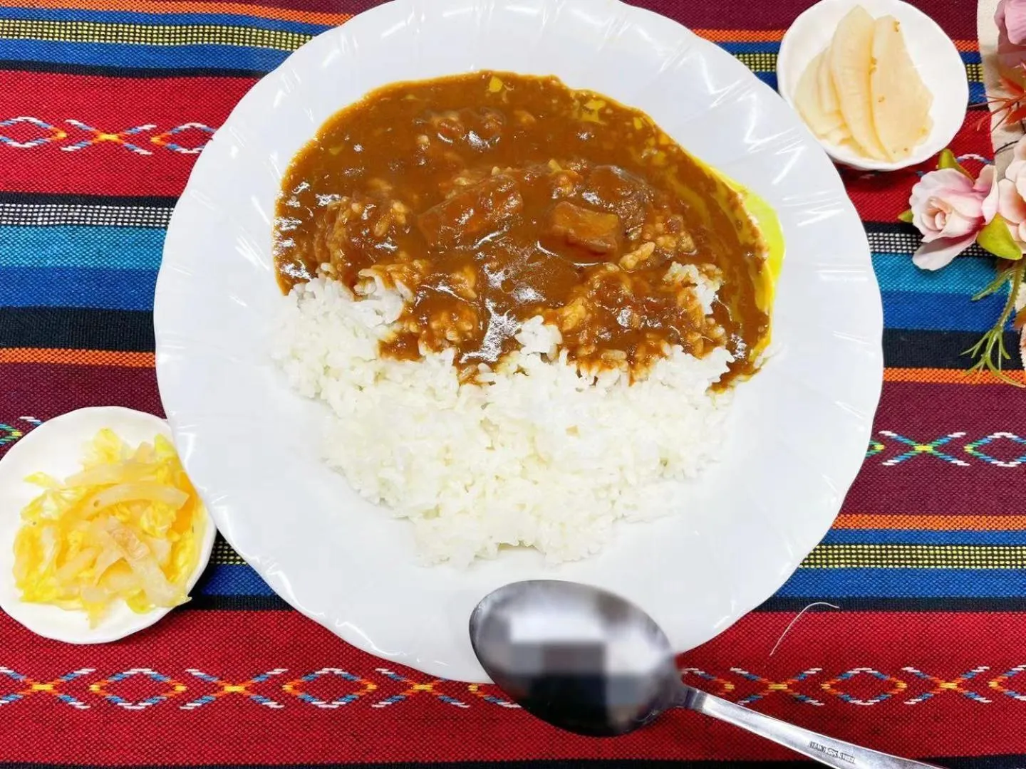 Breakfast in Yamanaka Lake Ryozan
