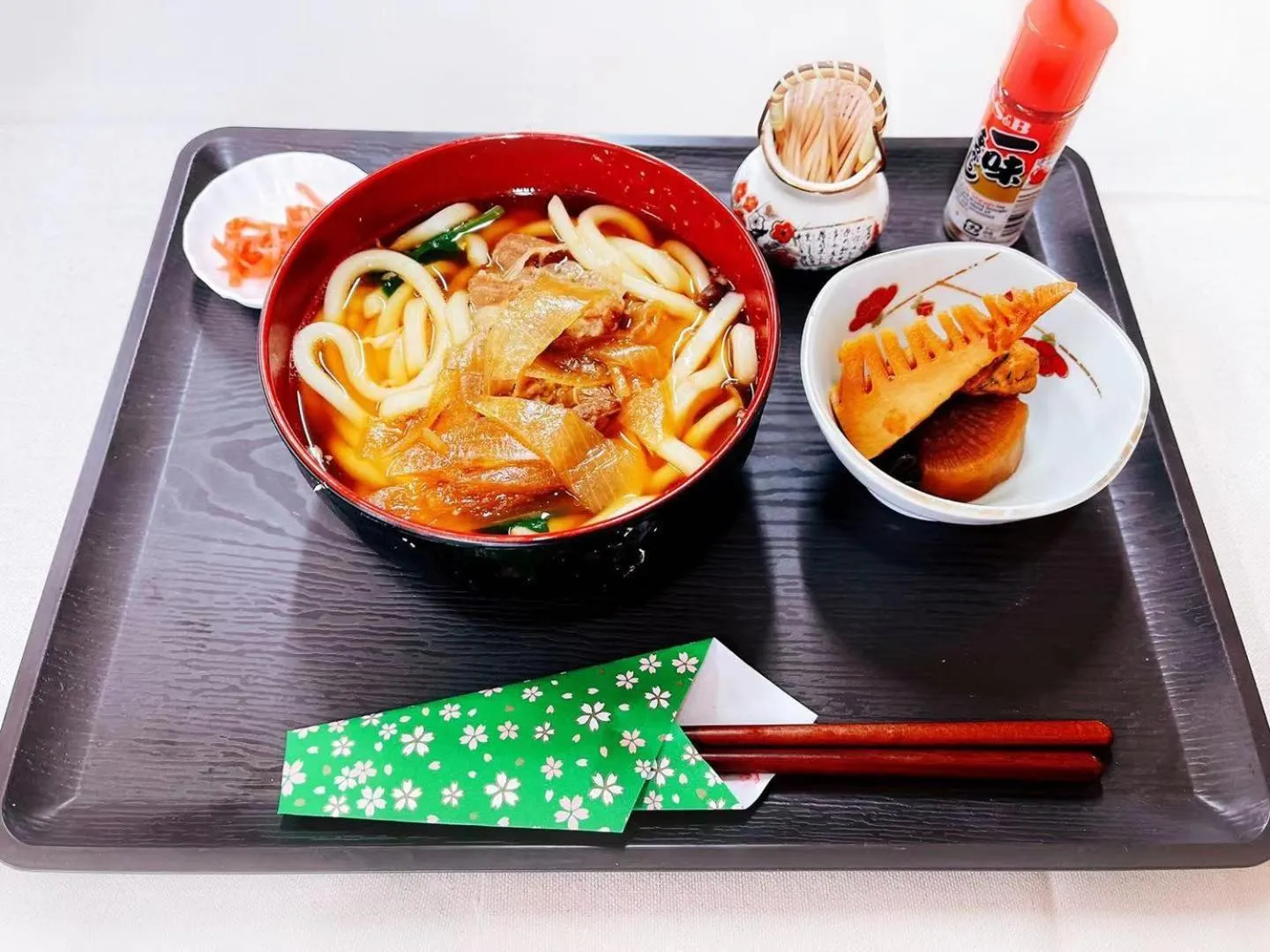 Food in Yamanaka Lake Ryozan