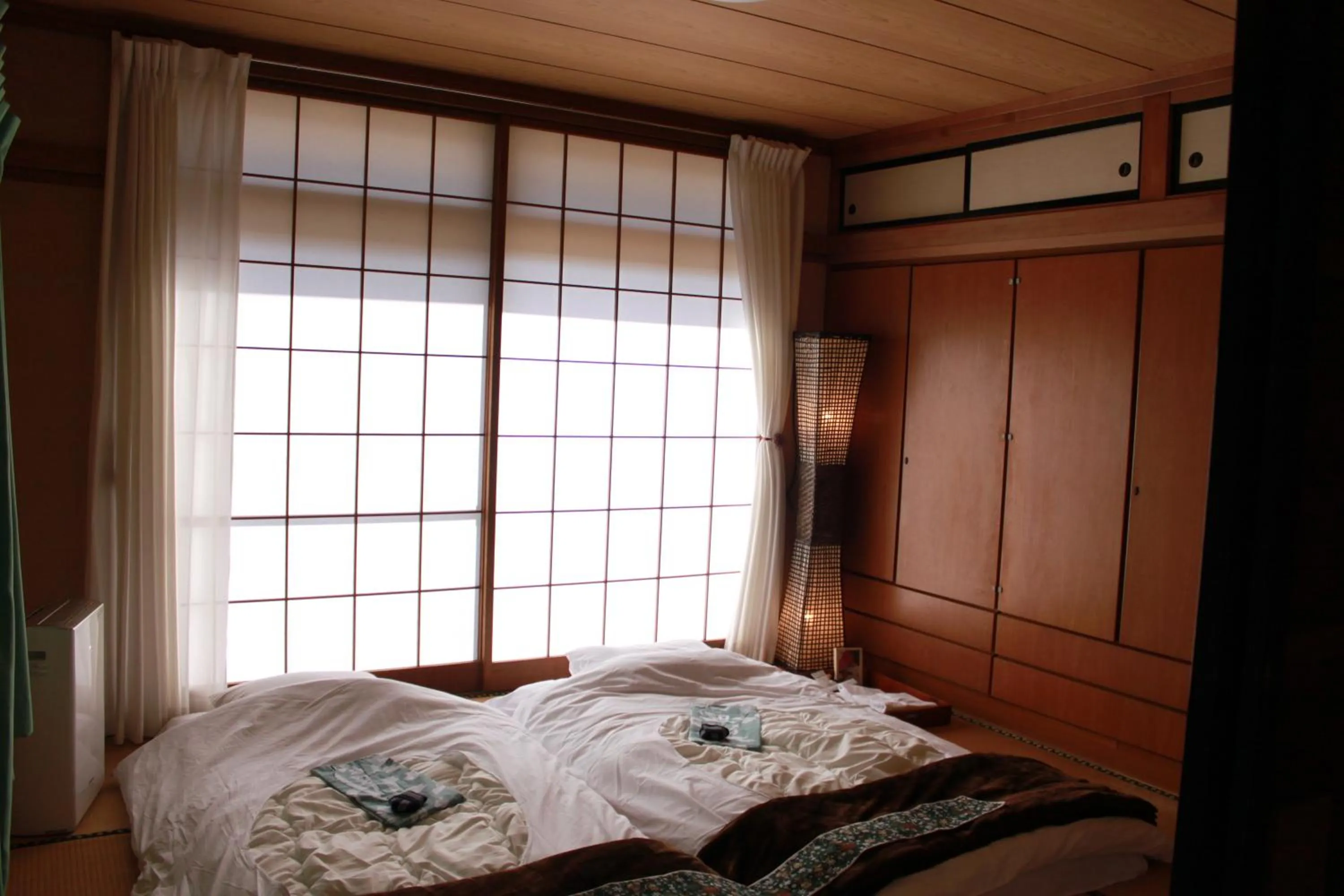 Photo of the whole room, Bed in Yamanaka Lake Ryozan