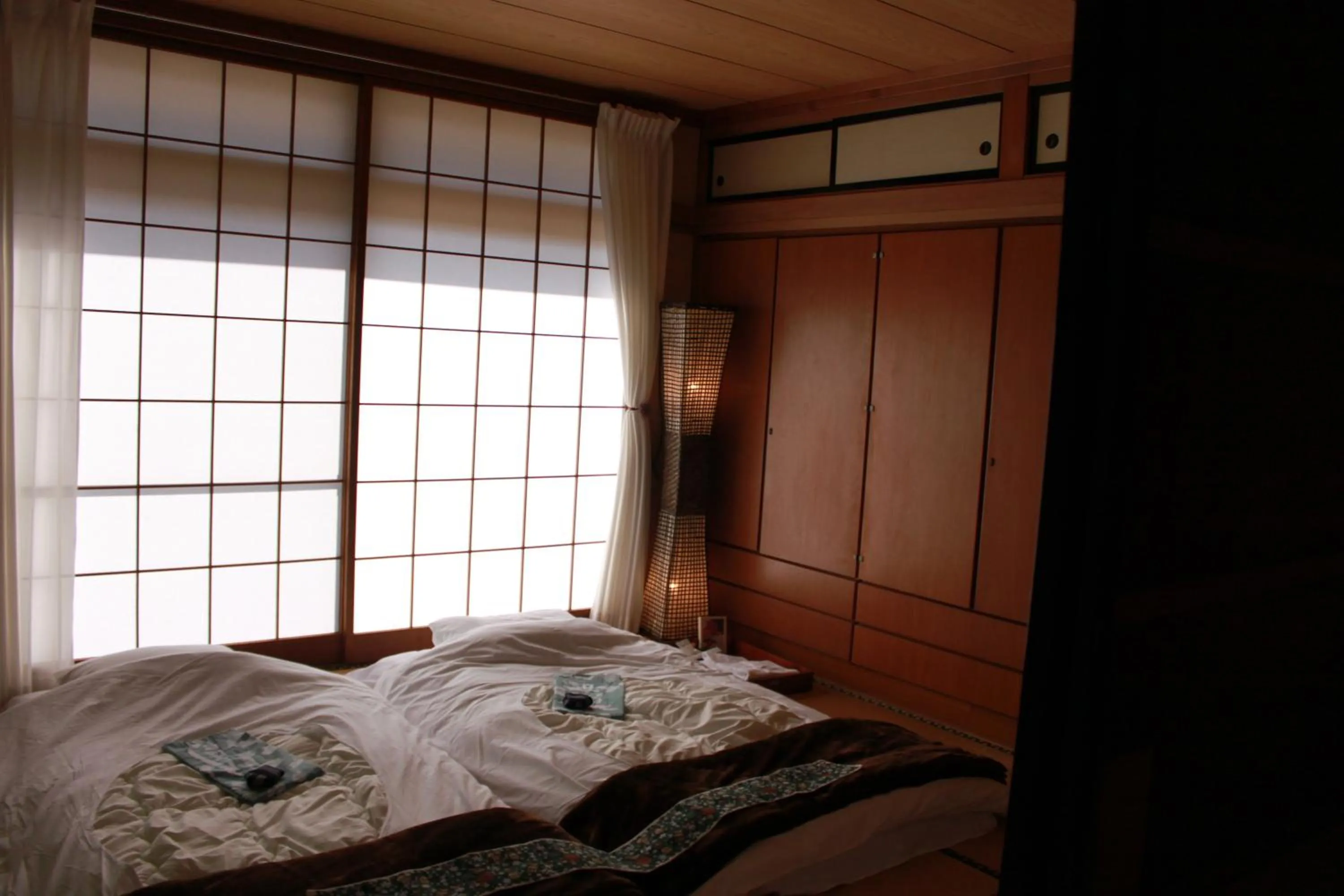 Photo of the whole room, Bed in Yamanaka Lake Ryozan
