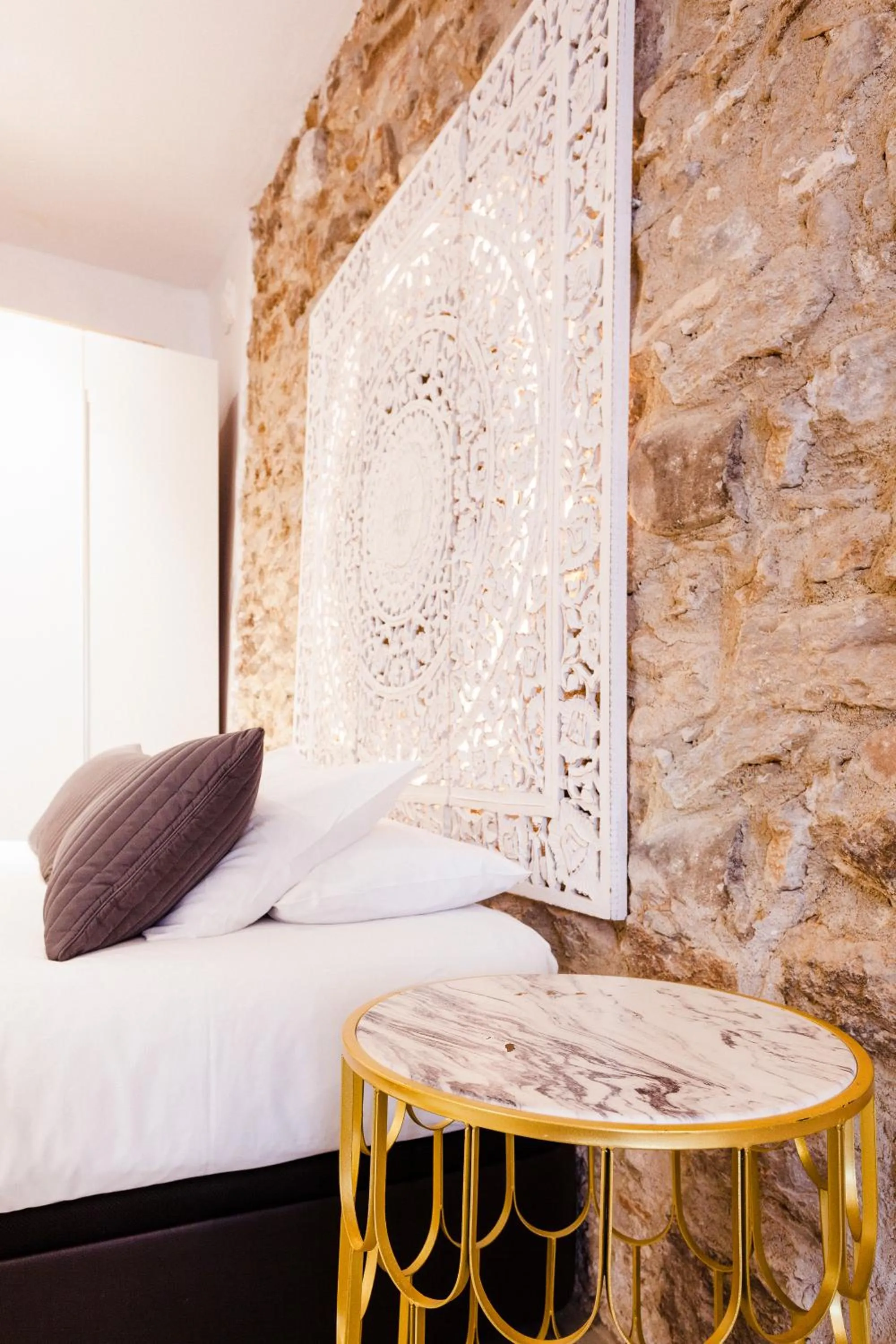 Bed in Ferreries Boutique Apartment