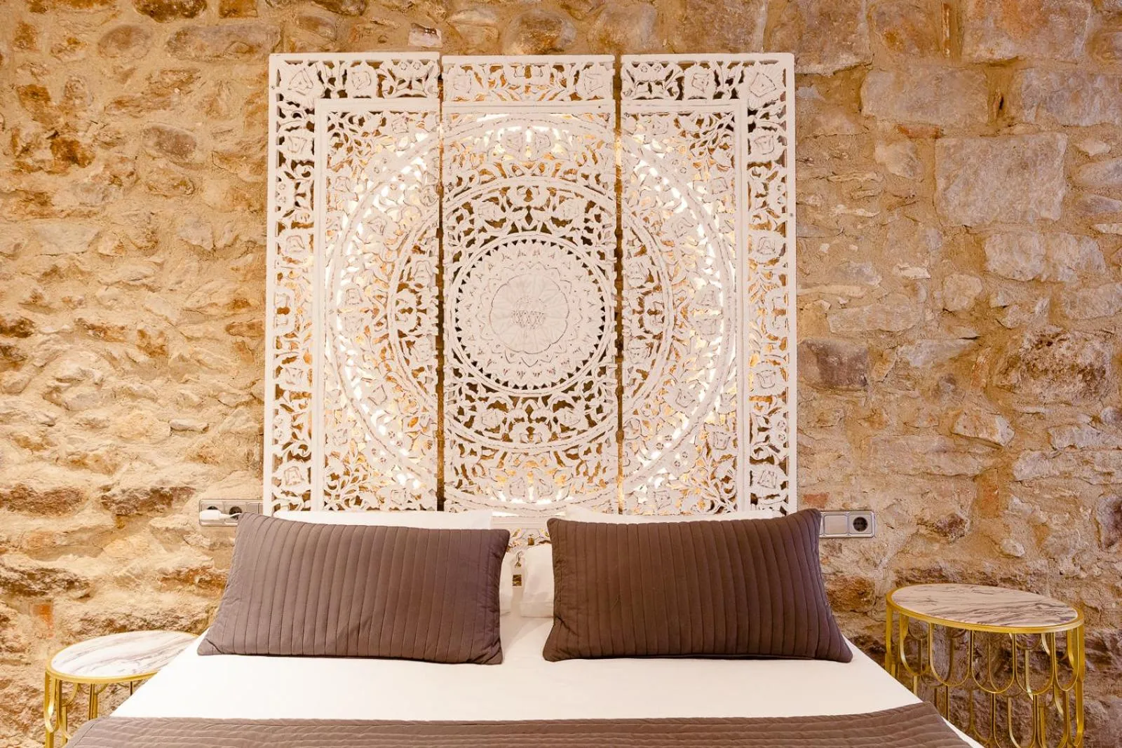 Bed in Ferreries Boutique Apartment