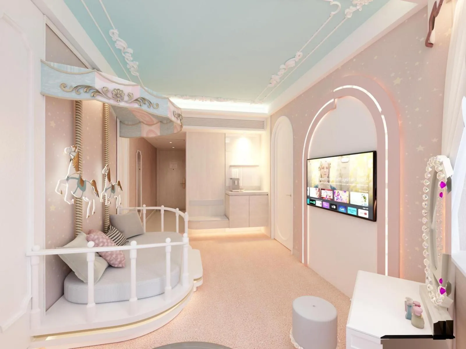 Photo of the whole room, Bed in The Kimberley Hotel