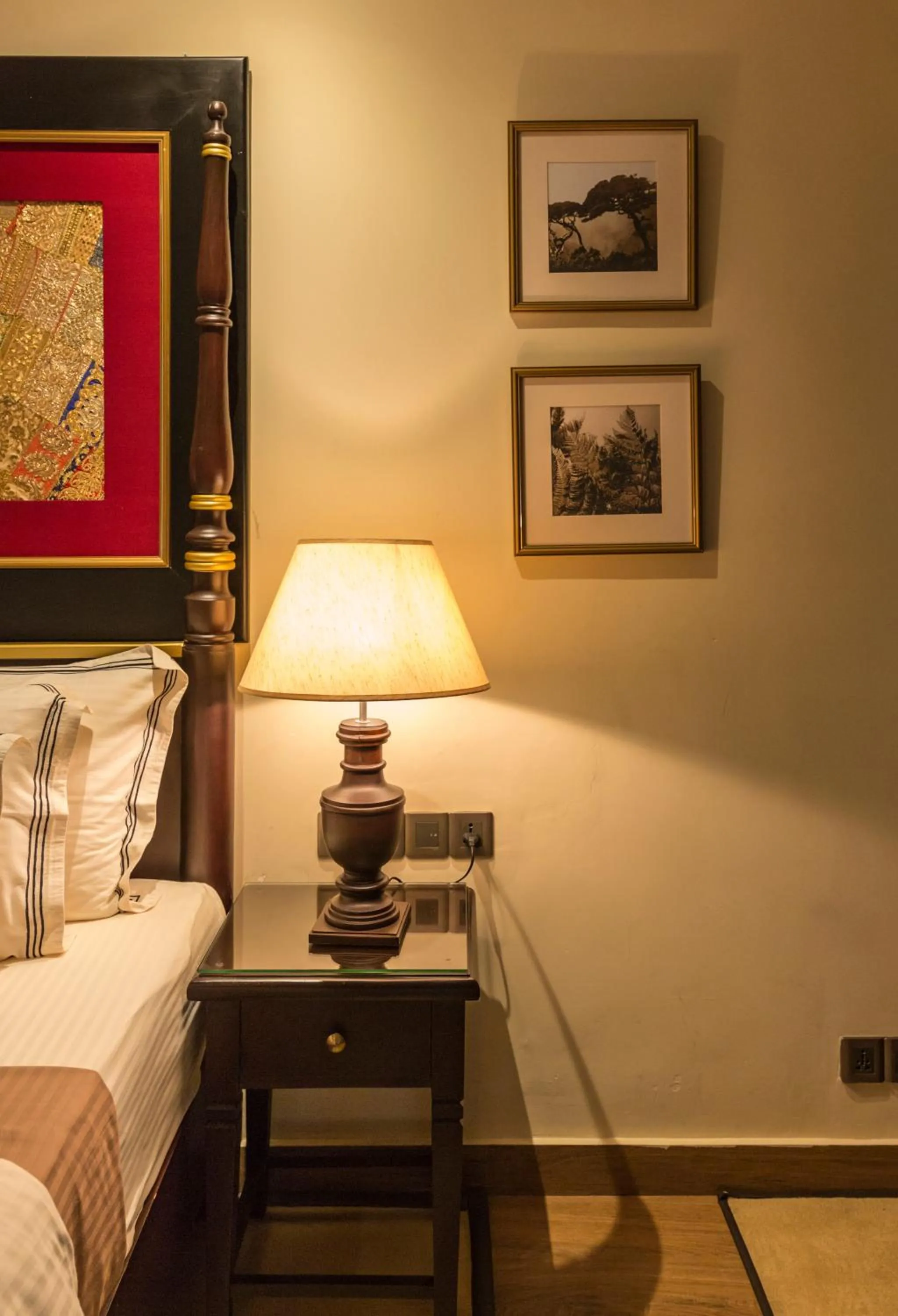 Decorative detail, Bed in The CheRiz Boutique