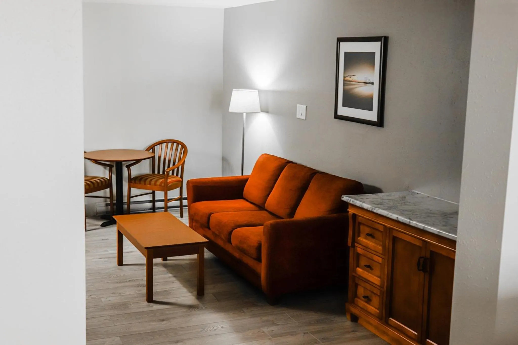 Living room in Super 8 by Wyndham Campbellton NB