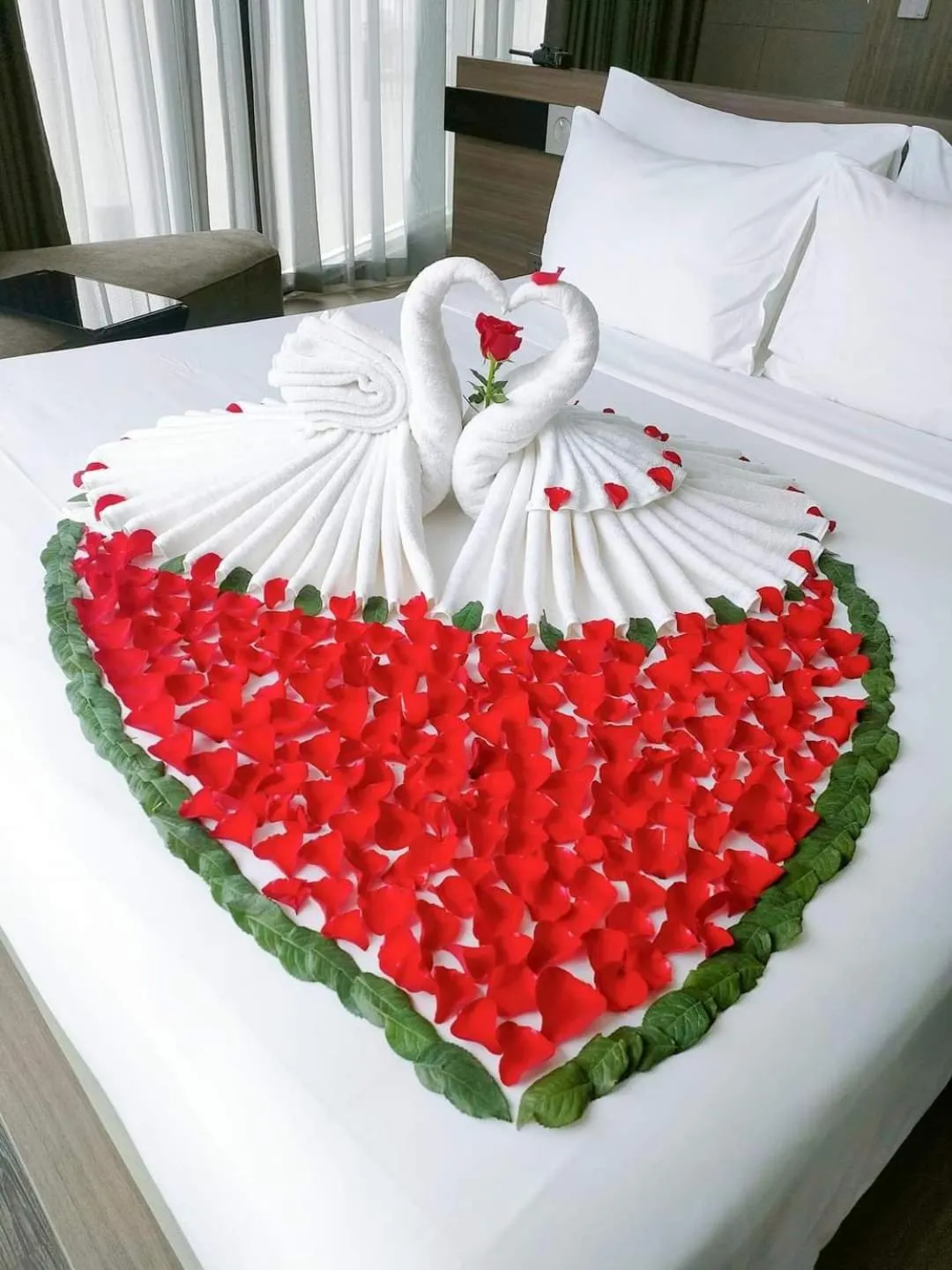 Bed in Tuyet Son Hotel (TS Ocean Hotel)