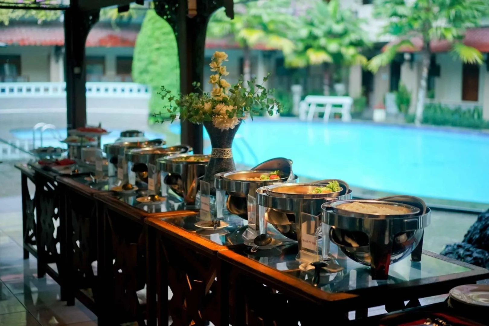 Breakfast in Cakra Kembang Hotel