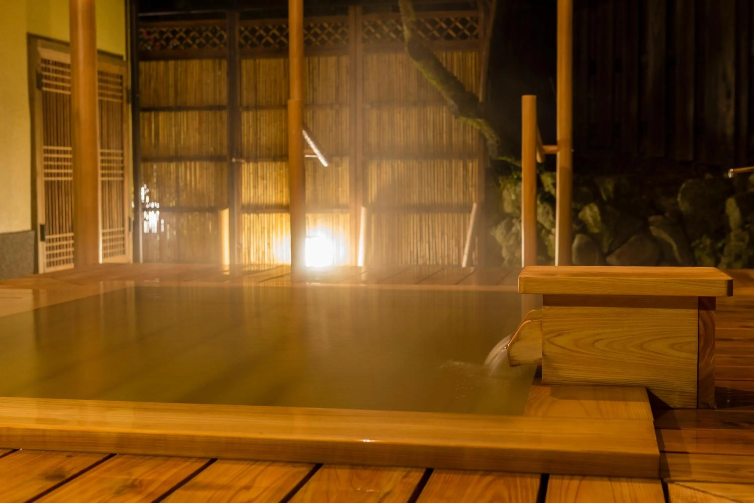 Hot Spring Bath in Nanten-En