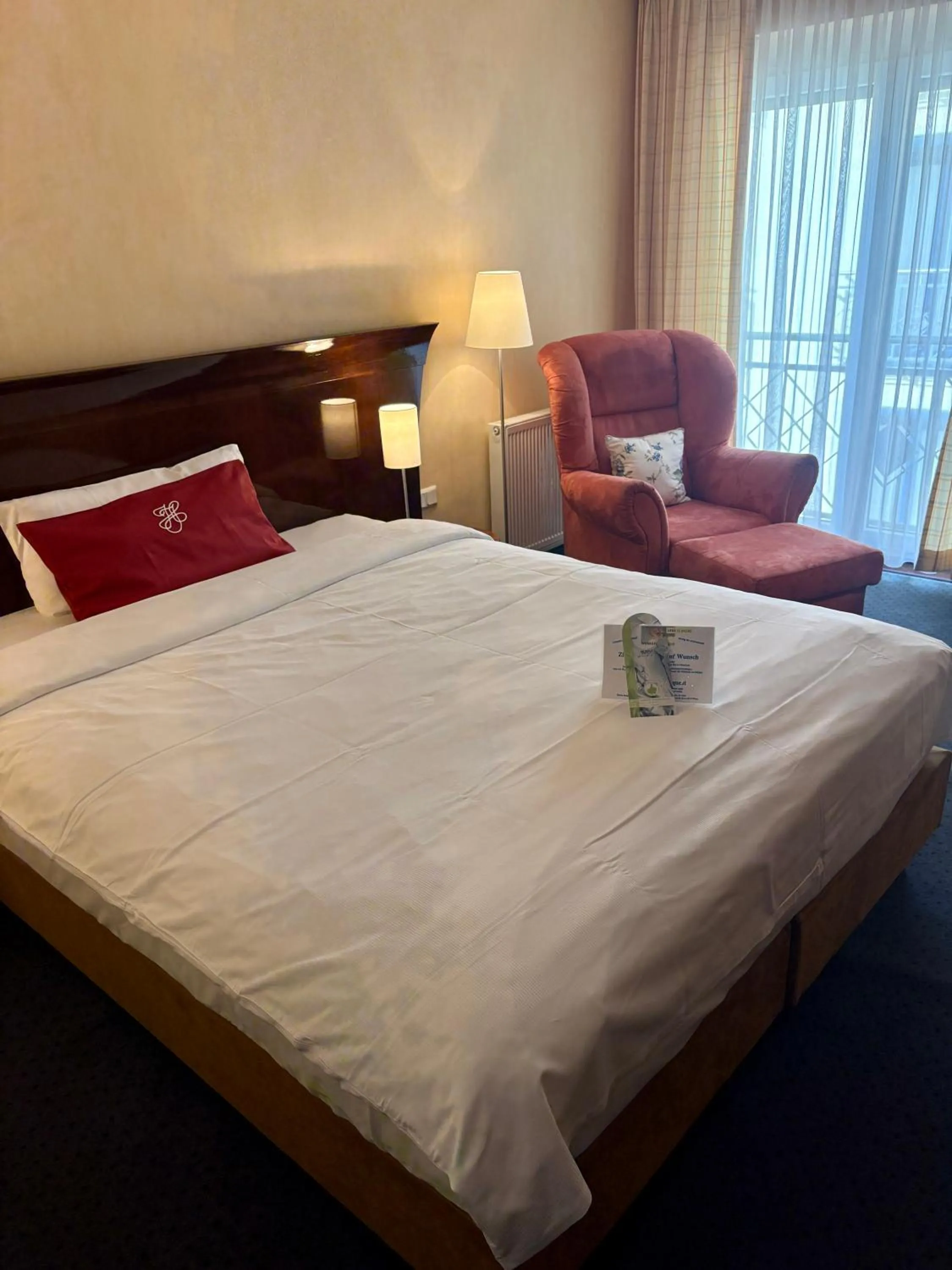 Photo of the whole room, Bed in Akzent Hotel Höltje