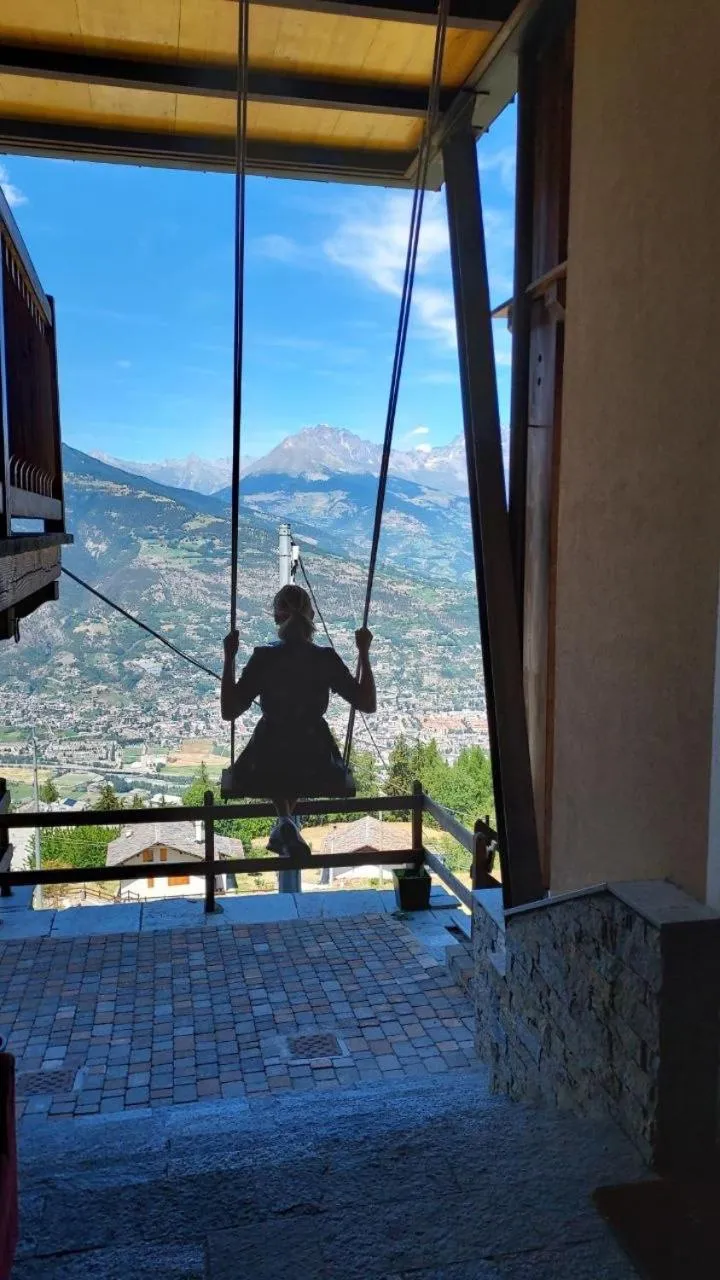 Natural landscape in Residence Les Fleurs