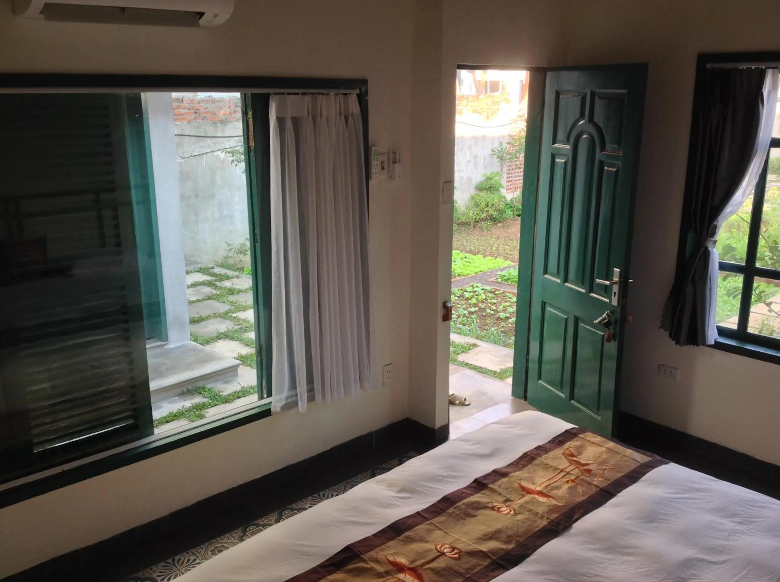 Garden view, Bed in Tam Coc Eco House