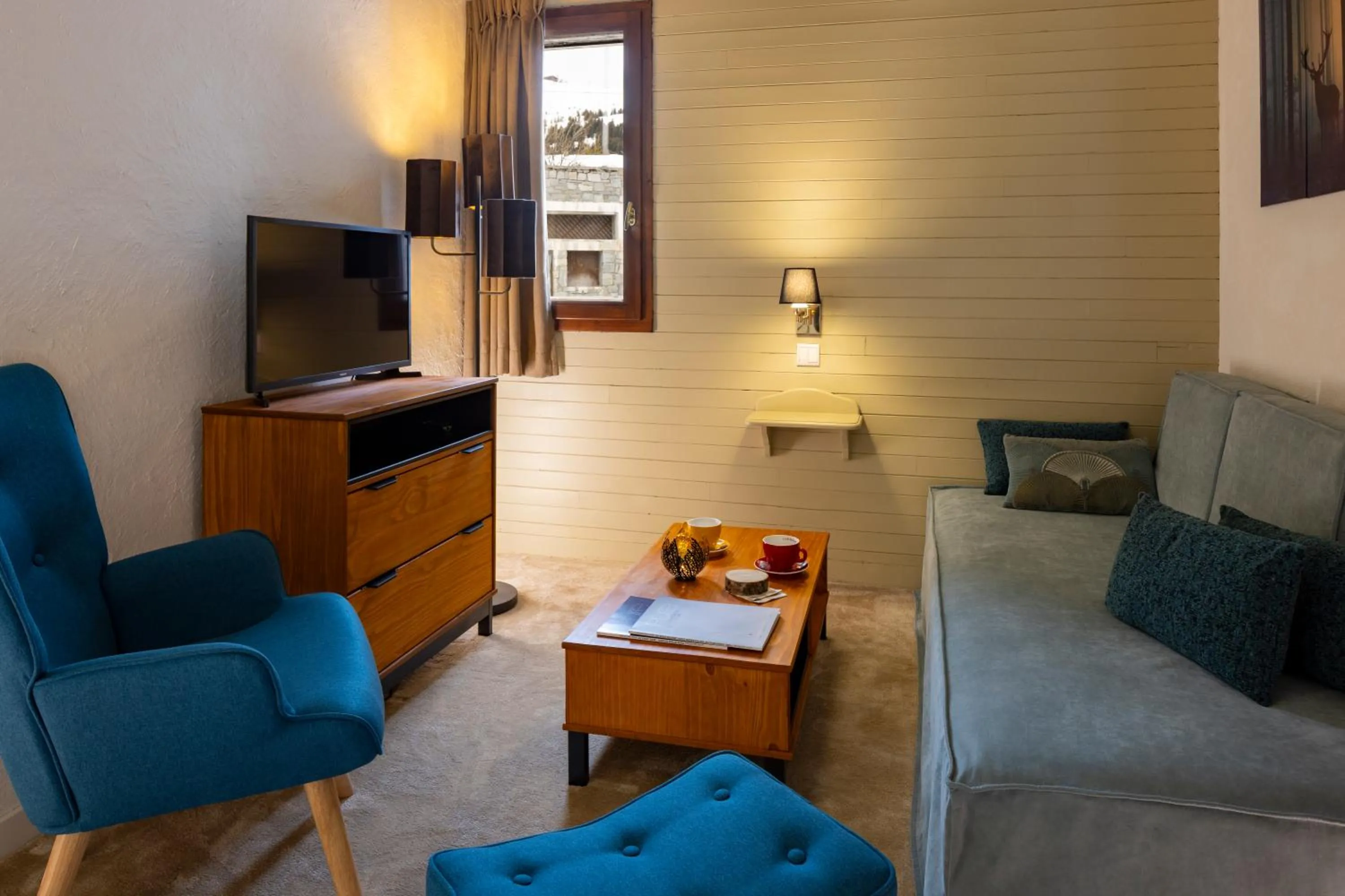 Bedroom in Hôtel Courcheneige