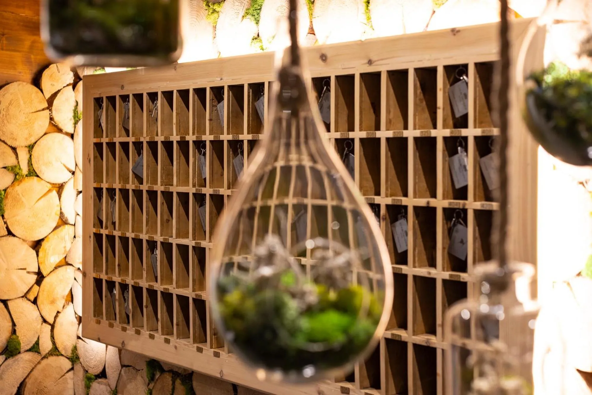 Lobby or reception in Hôtel Courcheneige