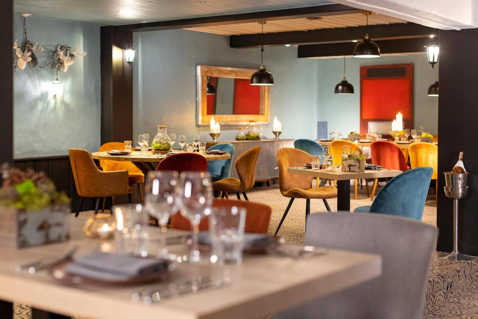 Restaurant/places to eat in Hôtel Courcheneige