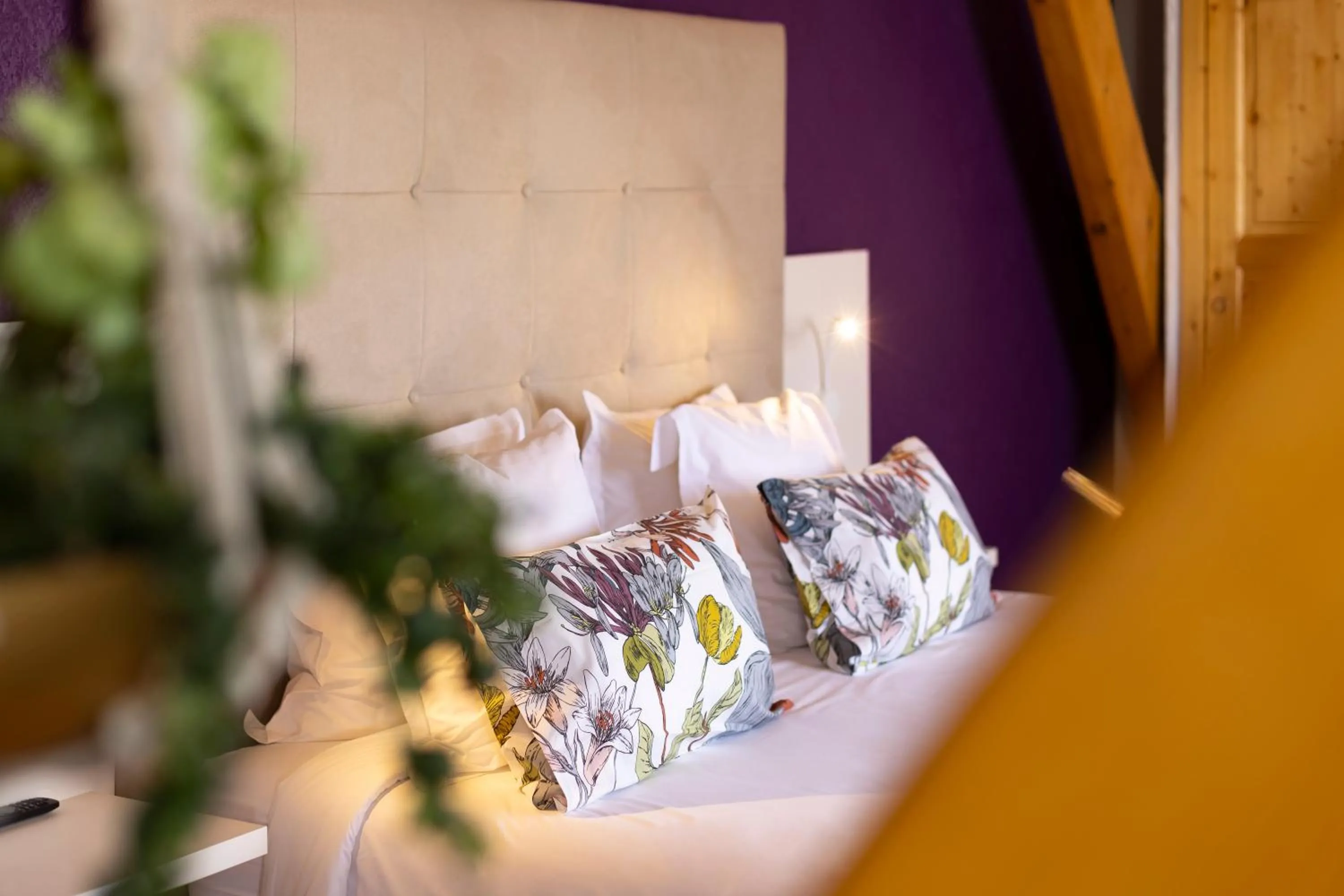 Bed in Hôtel Courcheneige