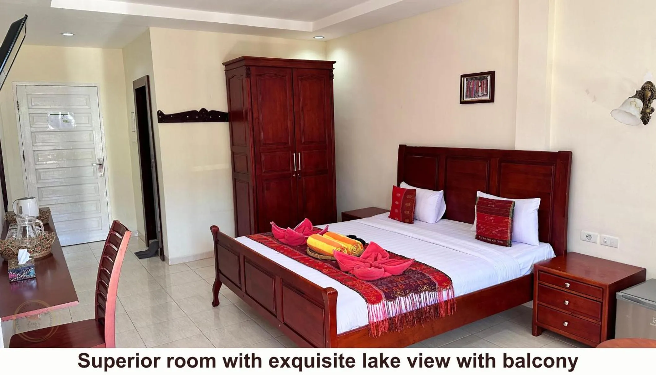 Bedroom, Bed in Zoé’s Paradise Waterfront Hotel