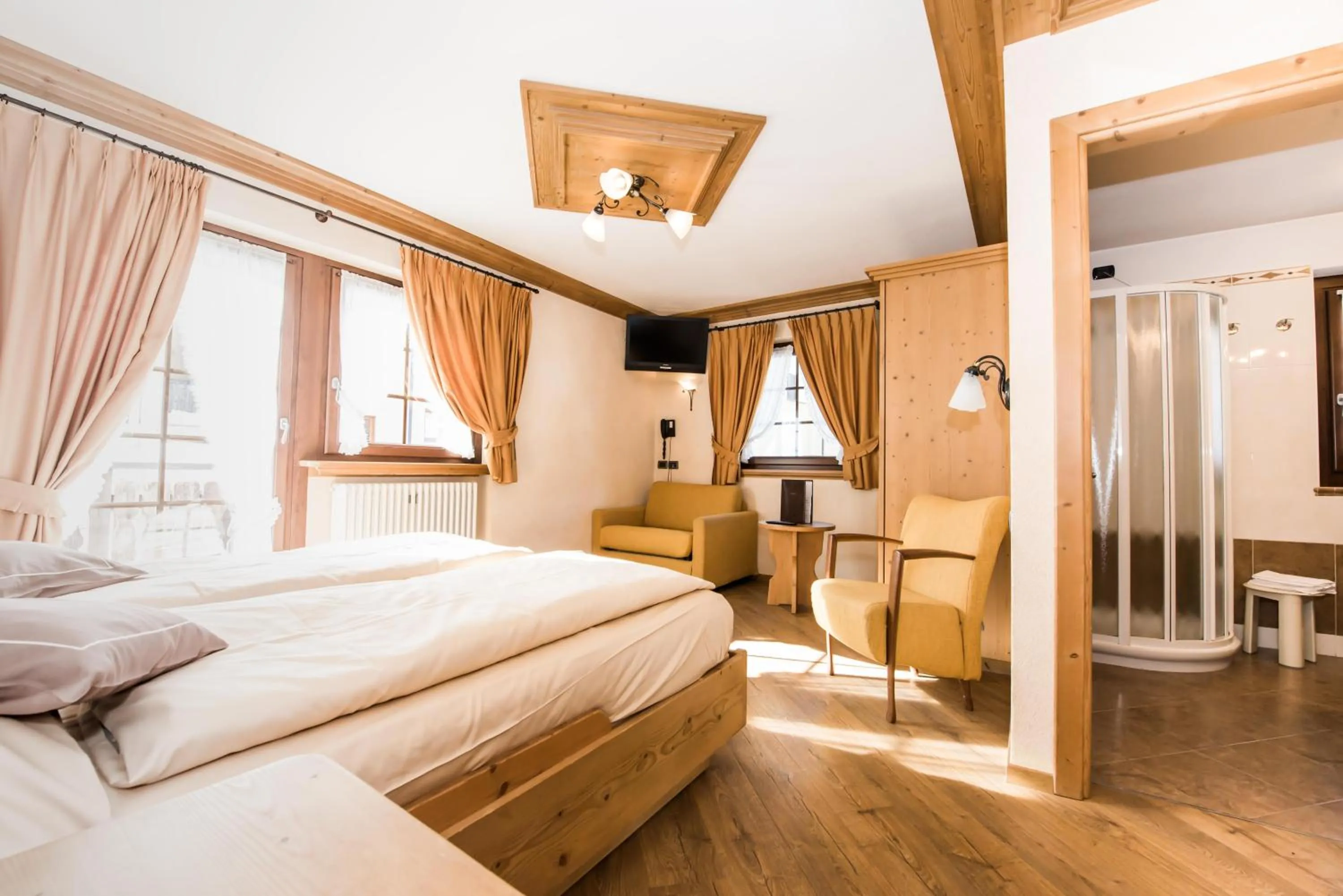 Bed in Hotel Capriolo