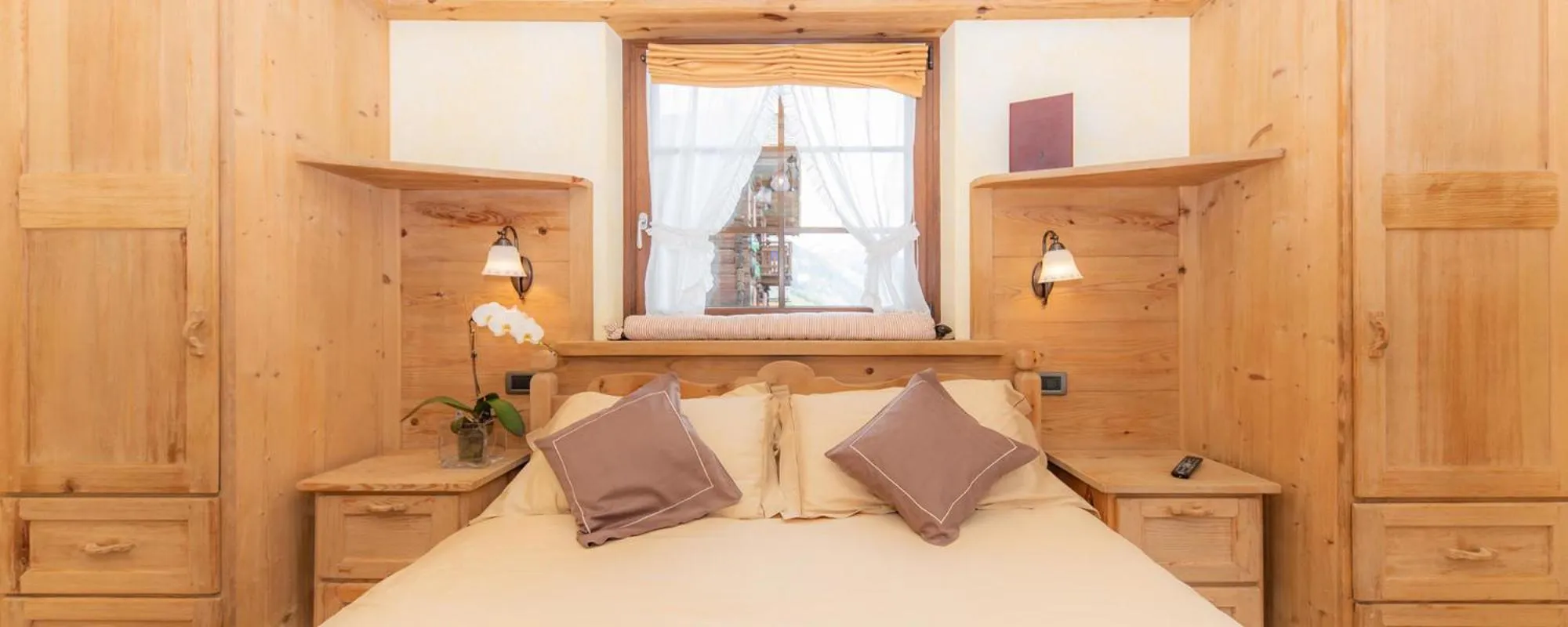 Bed in Hotel Capriolo