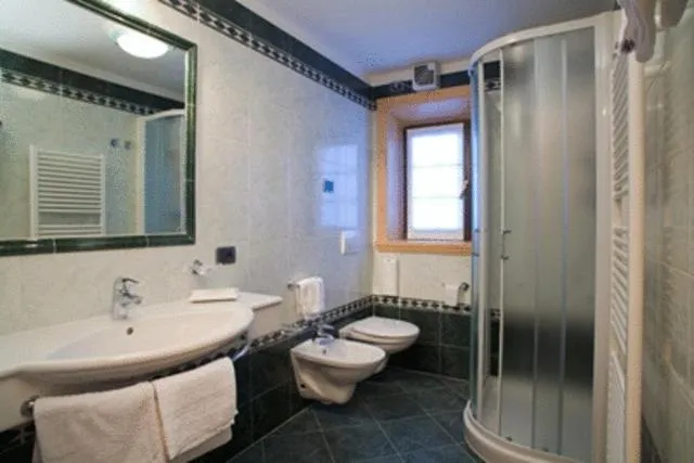 Shower in Hotel Capriolo