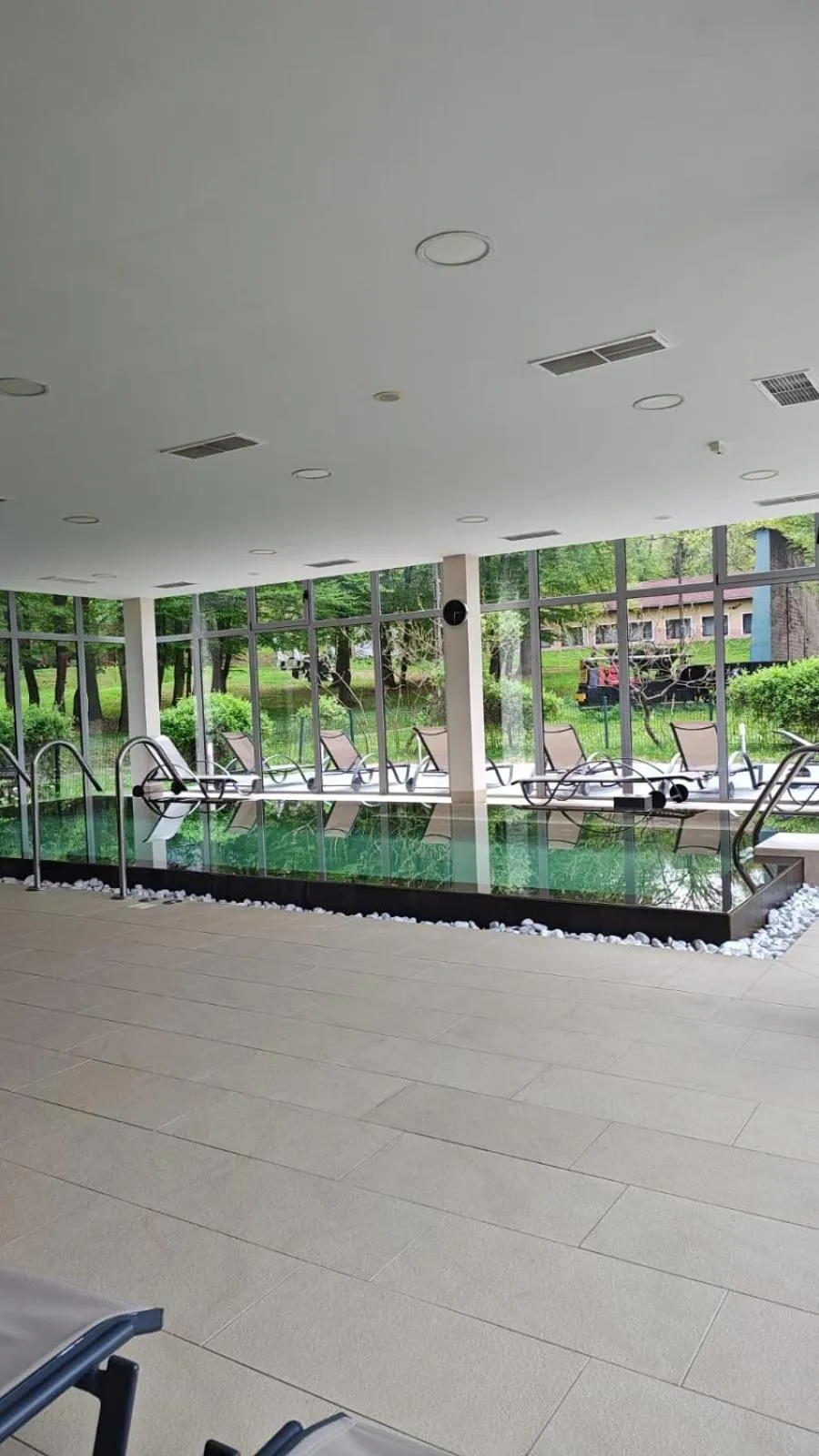 Swimming pool in Arsenal Park Transilvania