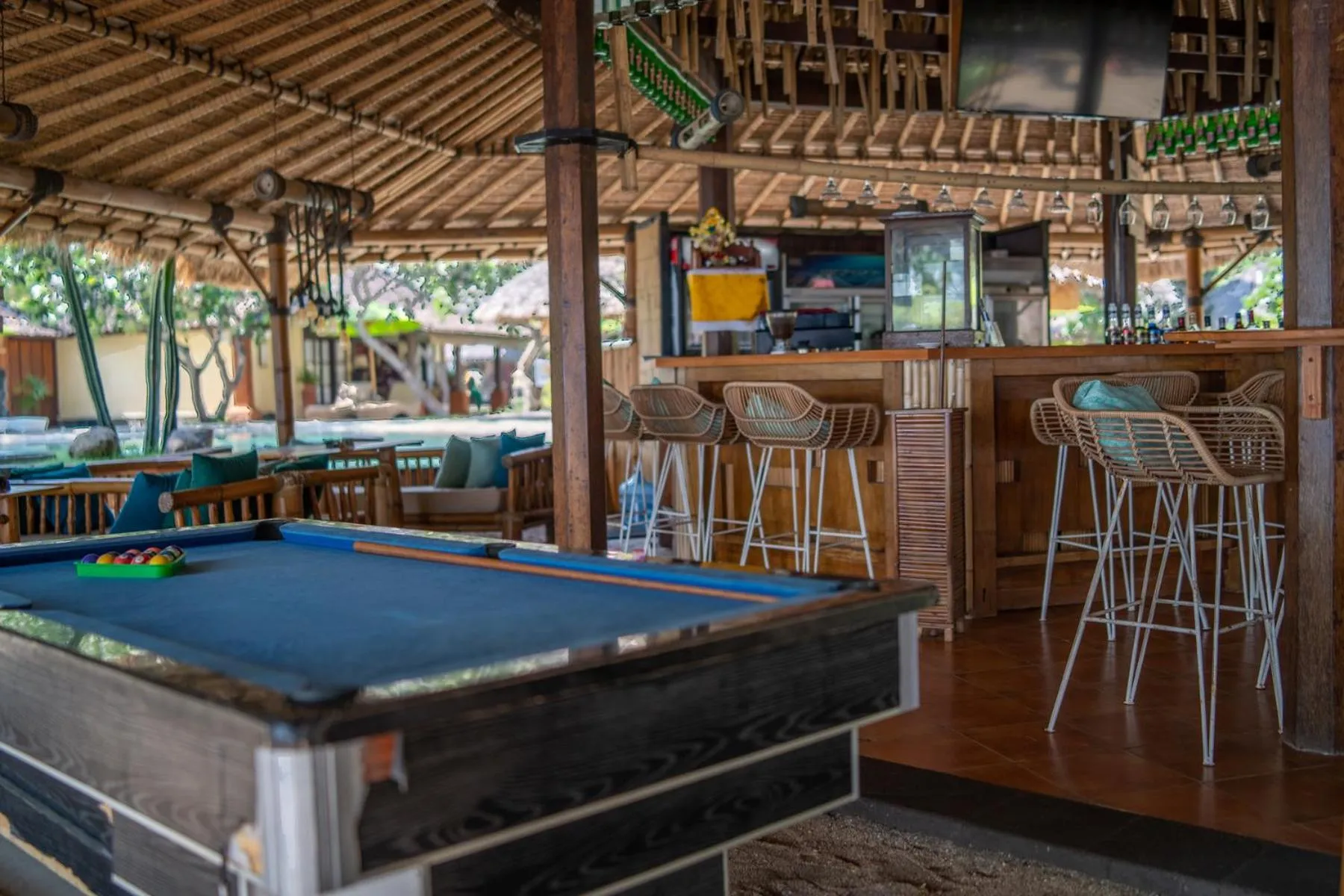 Billiard in Taman Sari Bali Resort and Spa